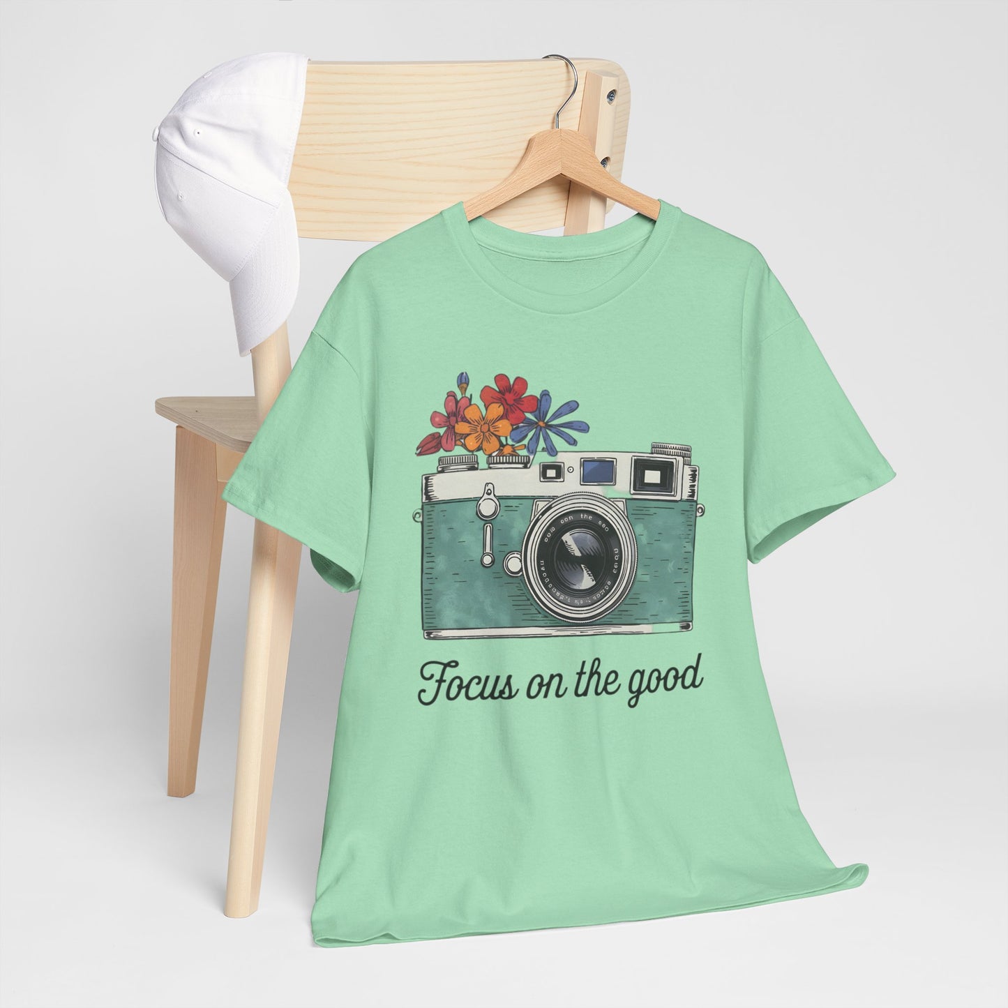 Focus on the Good Unisex Heavy Cotton Tee