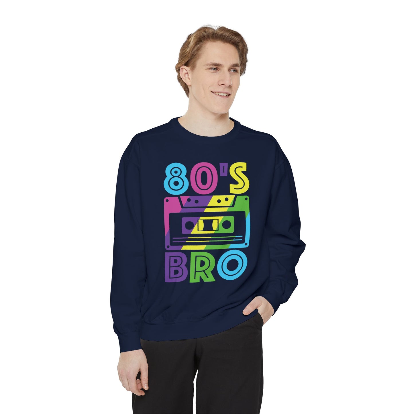 Retro 80's Bro Sweatshirt