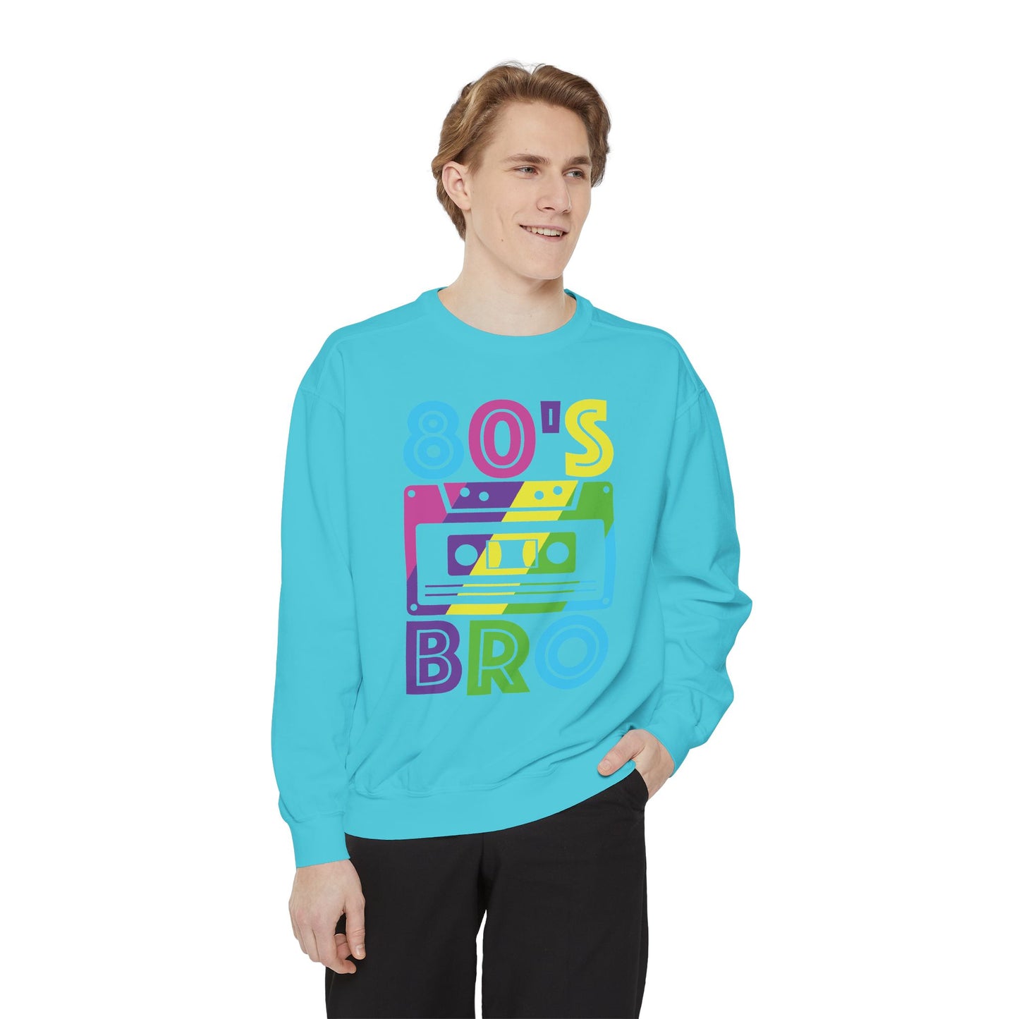 Retro 80's Bro Sweatshirt