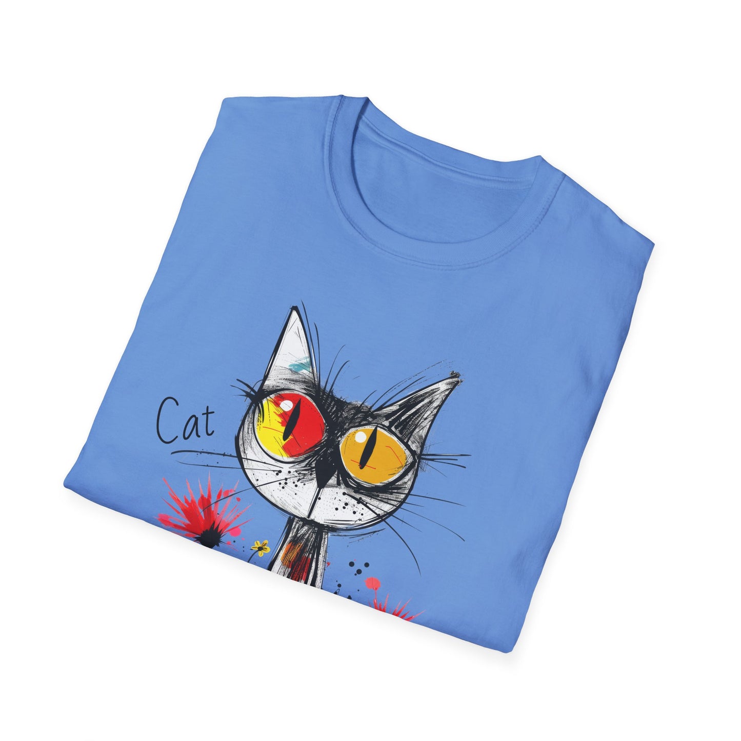 Cat Love Unisex Softstyle T-Shirt