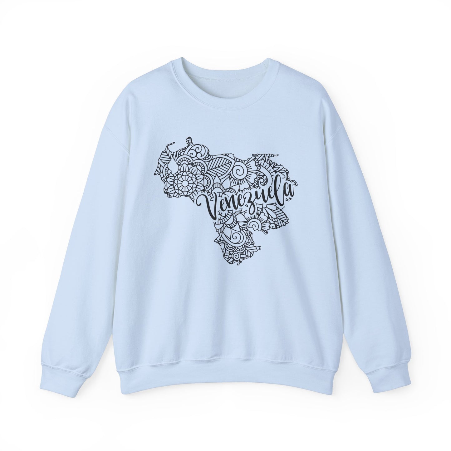 Venezuela Map Crewneck Sweatshirt