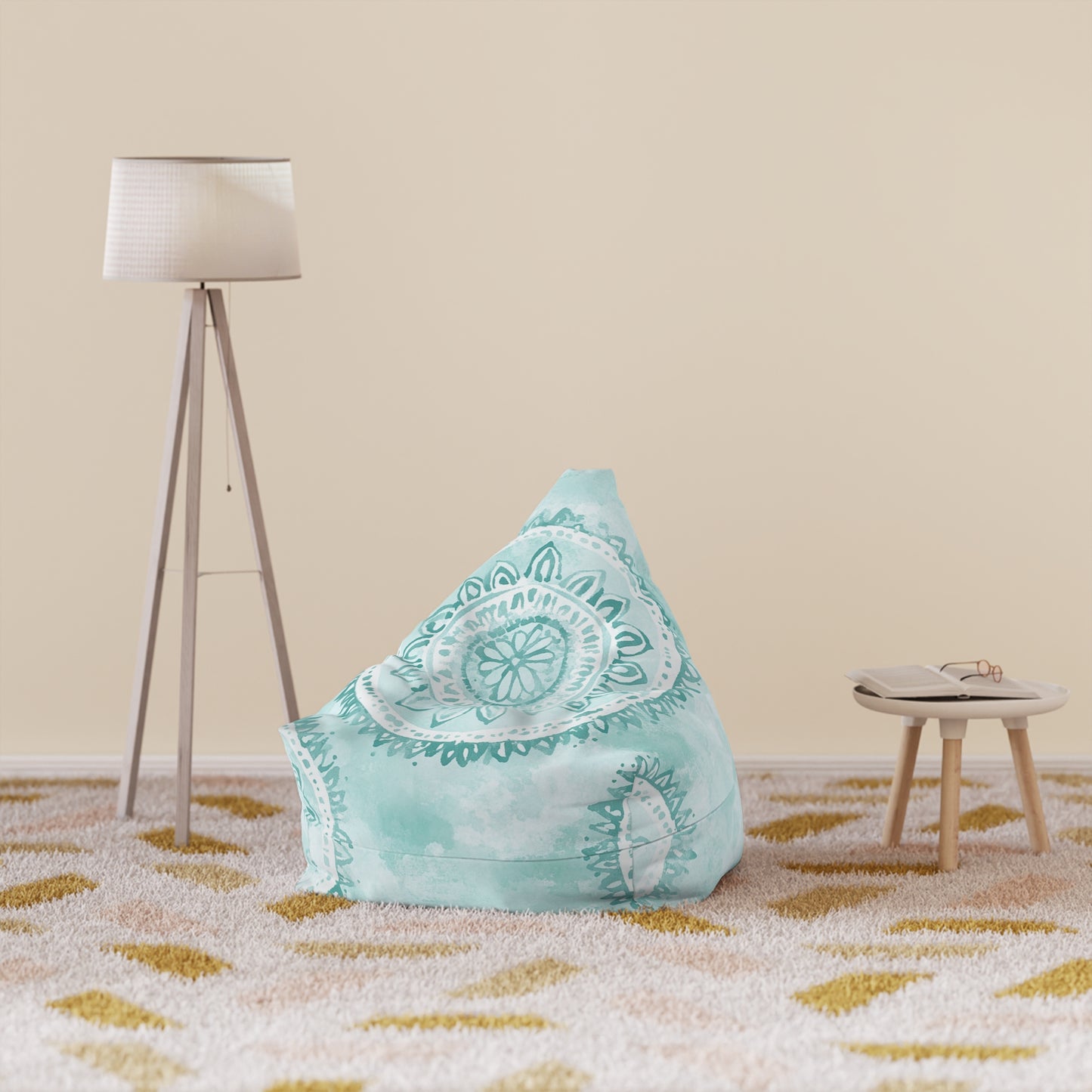 Bohemian Mandala Bean Bag Chair Cover