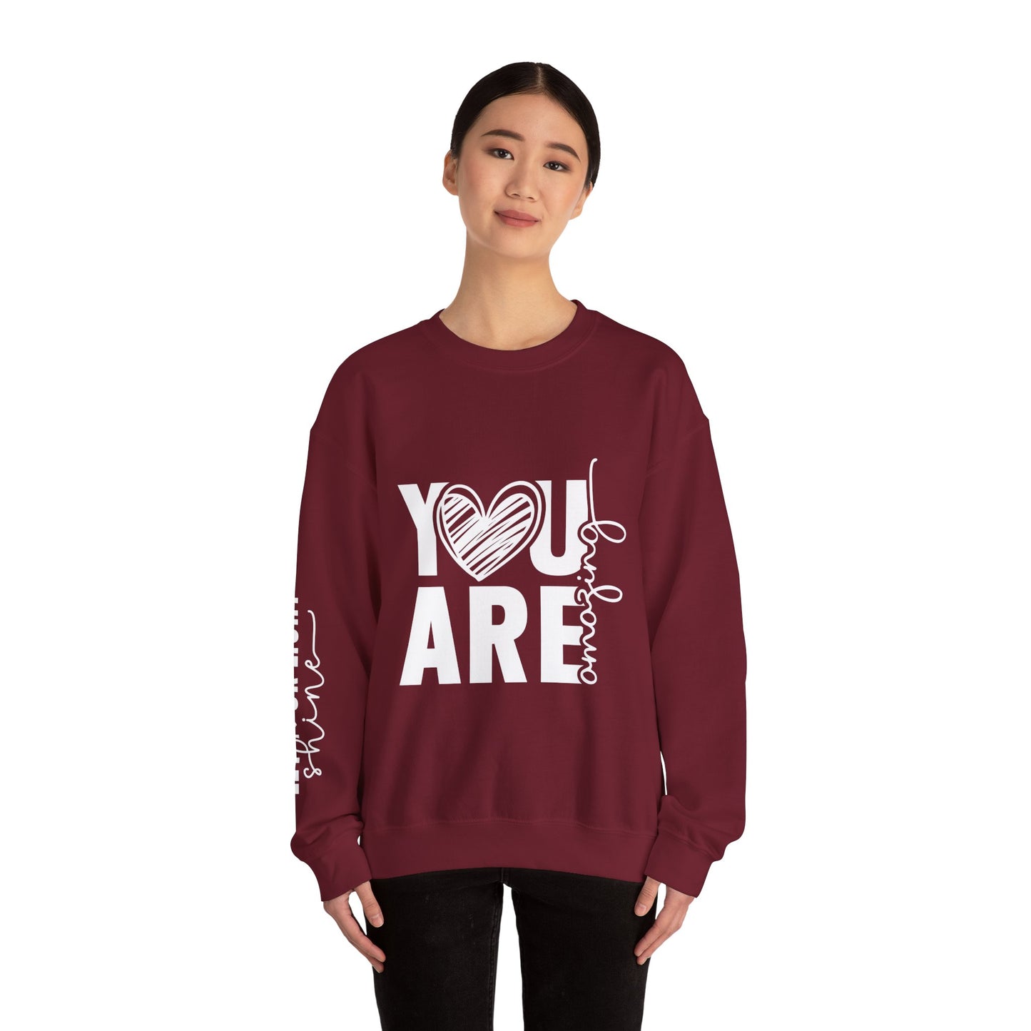 You Are Loved Unisex Crewneck Sweatshirt