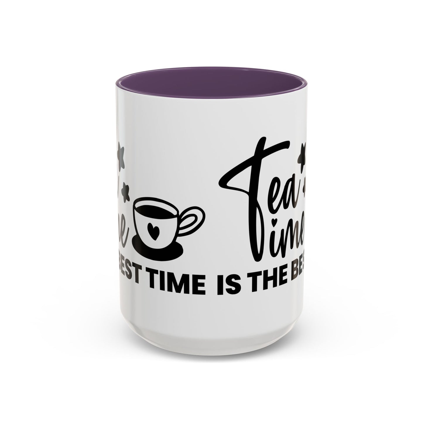 Tea Time Accent Coffee Mug