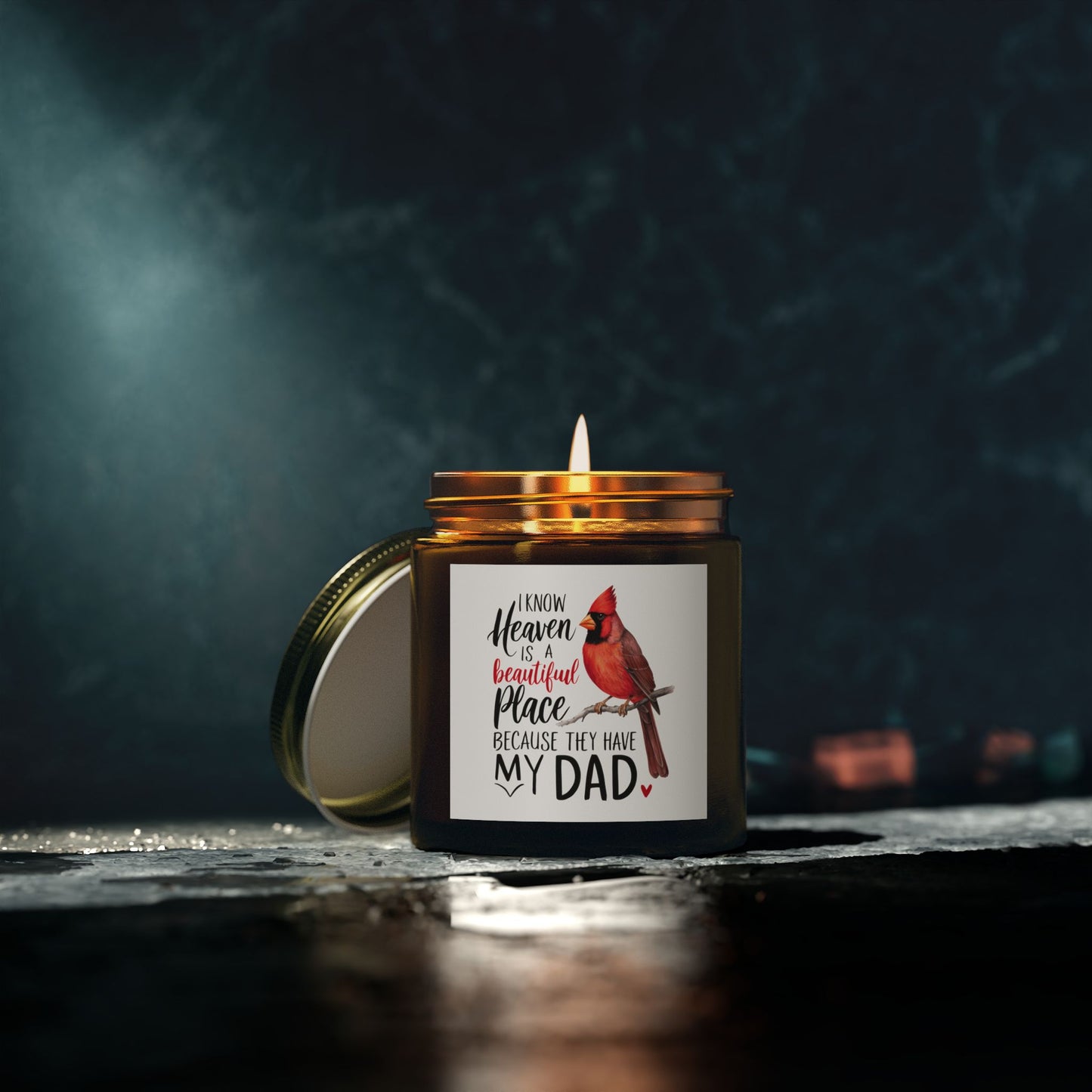 In Loving Memory of Dad-Scented Candle