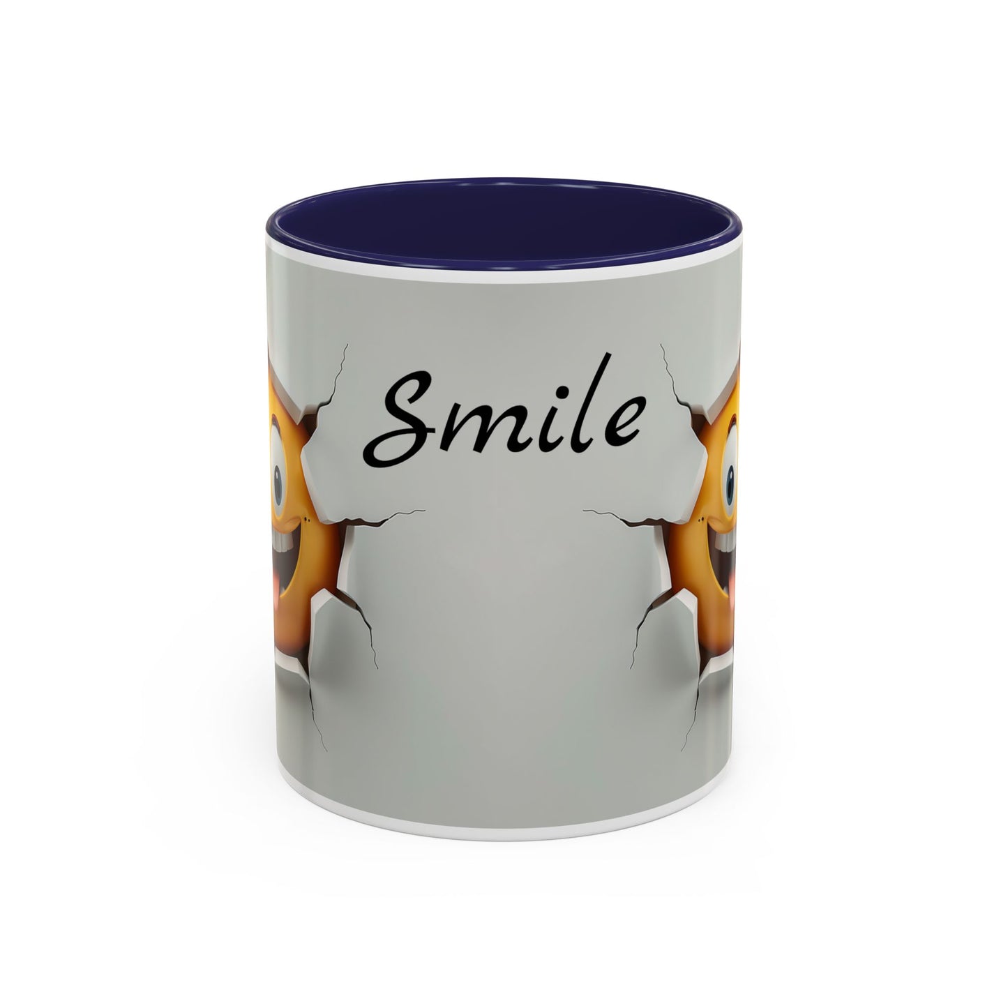 Funny Smile Accent Coffee Mug