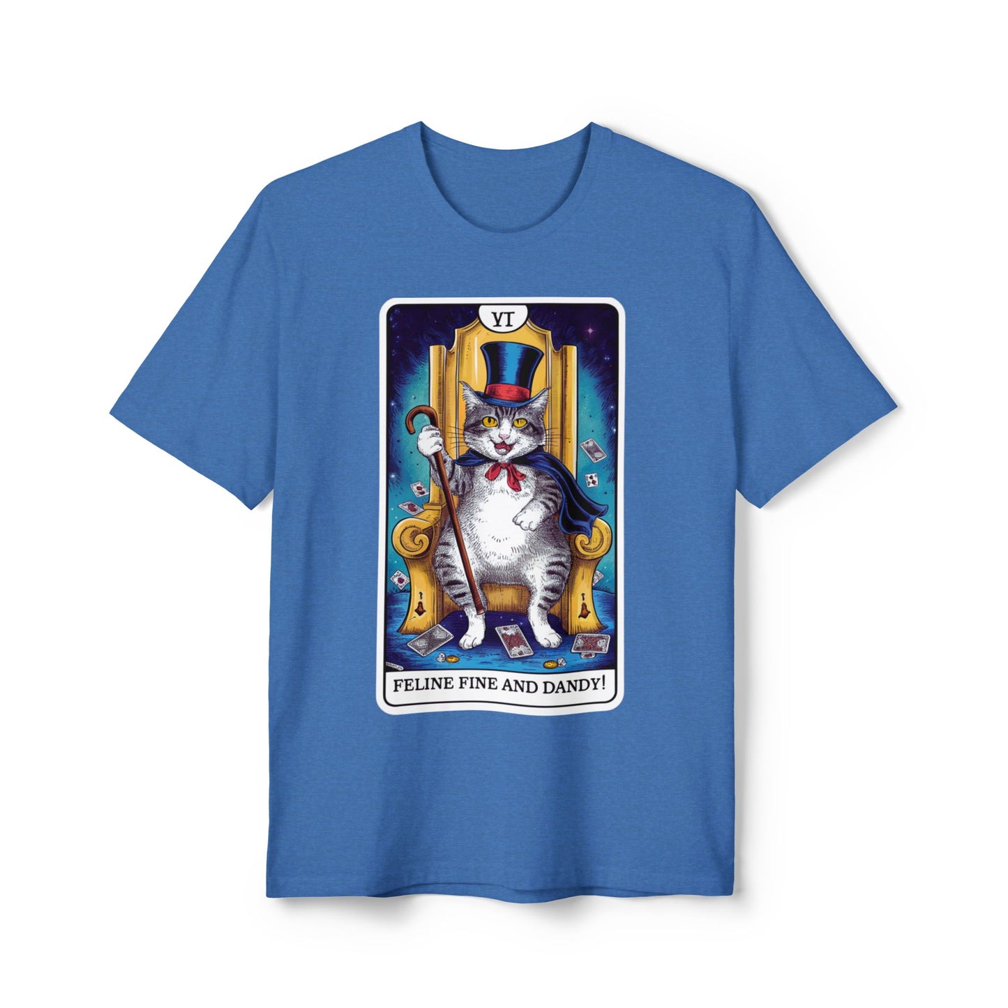 Feline Fine and Dandy Cat T-Shirt