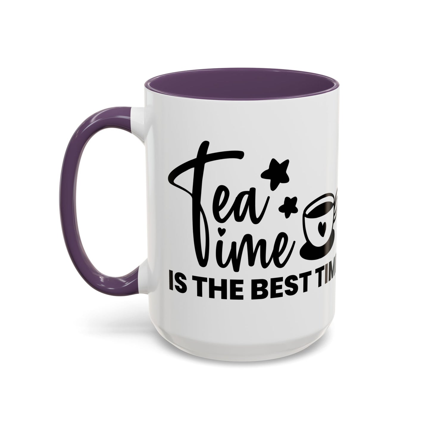 Tea Time Accent Coffee Mug