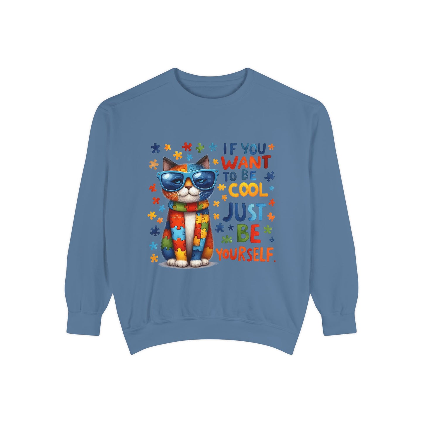 Cool Cat Inspirational Sweatshirt