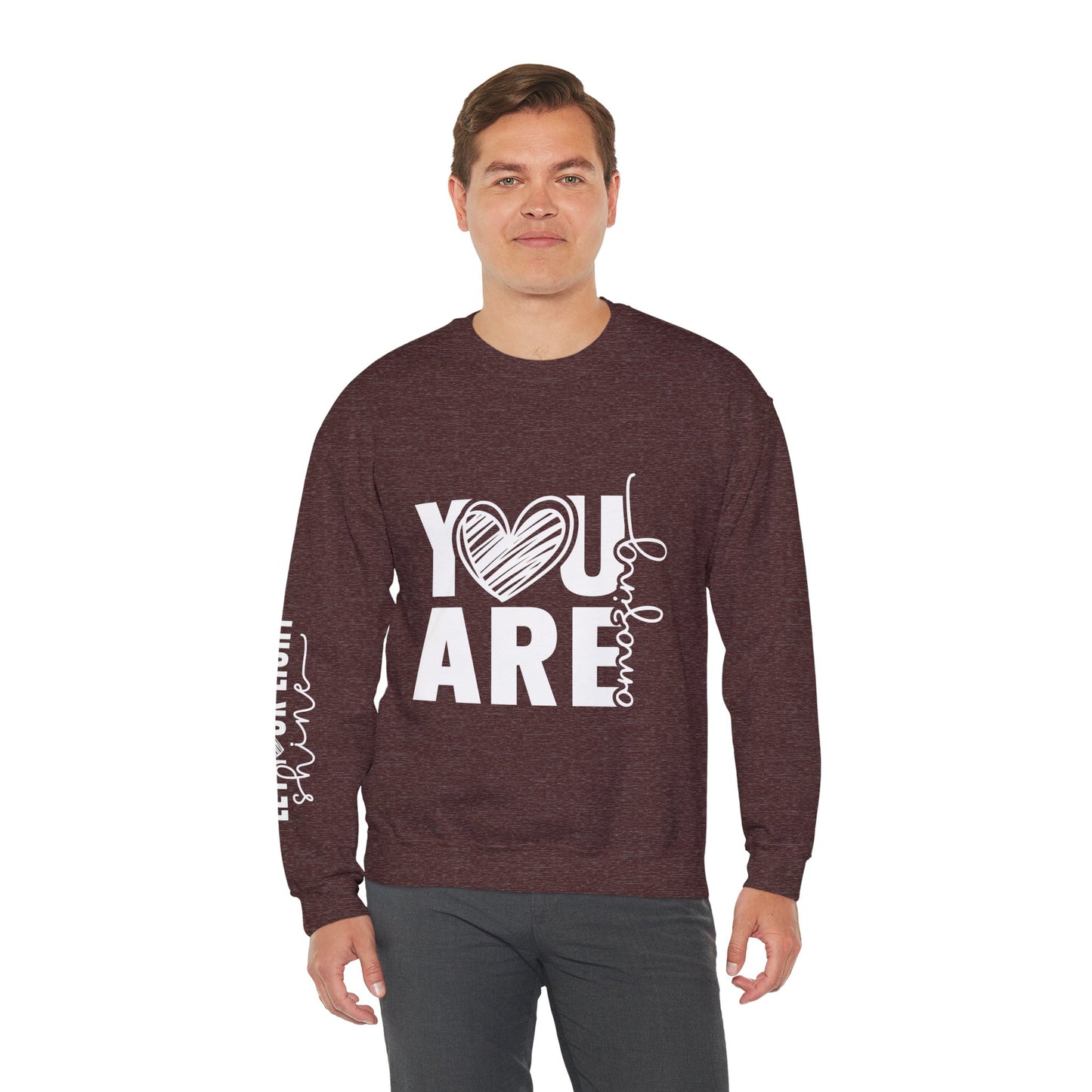 You Are Loved Unisex Crewneck Sweatshirt
