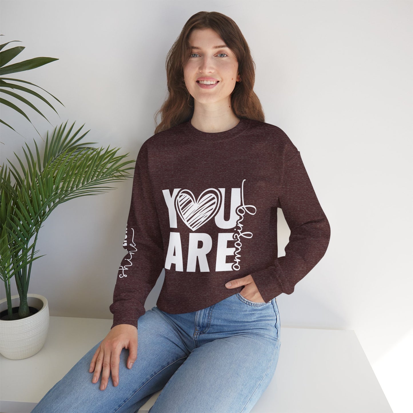 You Are Loved Unisex Crewneck Sweatshirt
