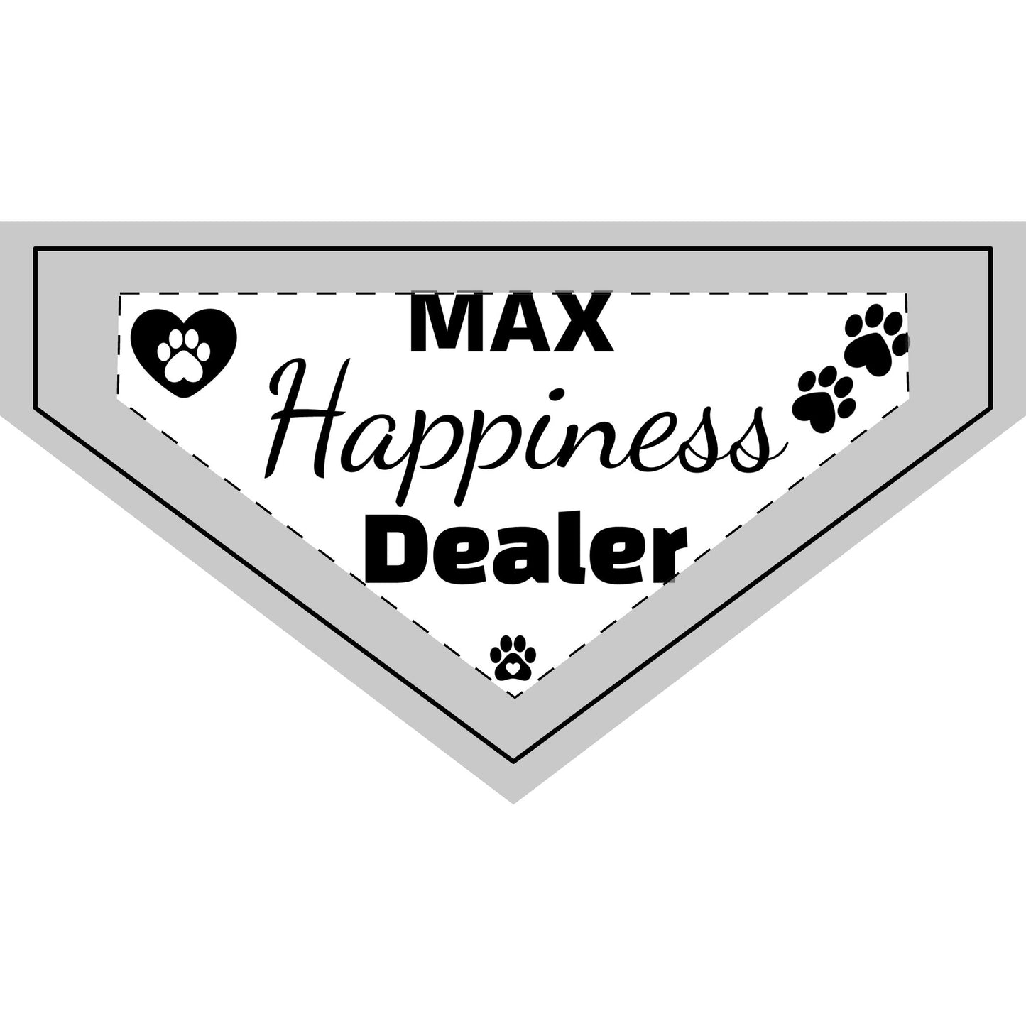 Custom Clip-on Pet Bandana