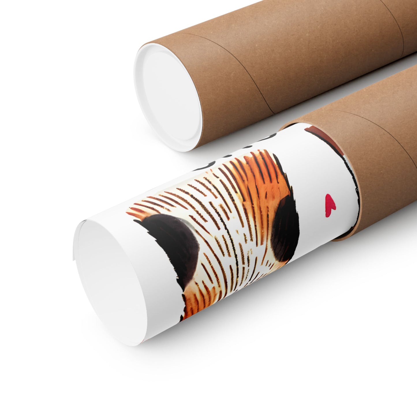 Cute Cat Paw Art Poster