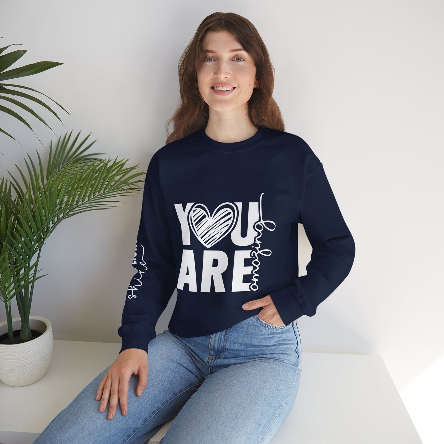 You Are Loved Unisex Crewneck Sweatshirt