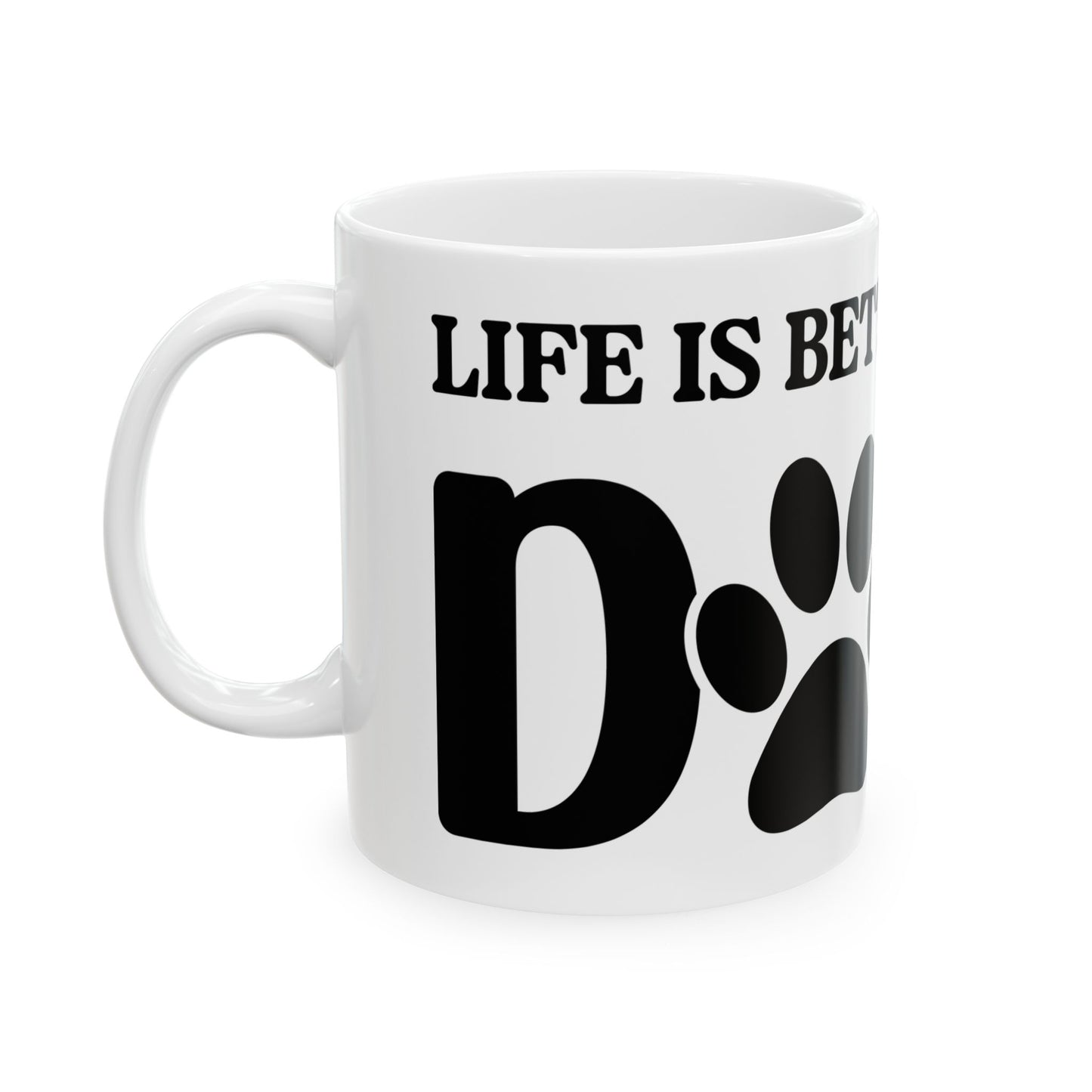 Paw Print Dog Lover Mug - 11oz & 15oz