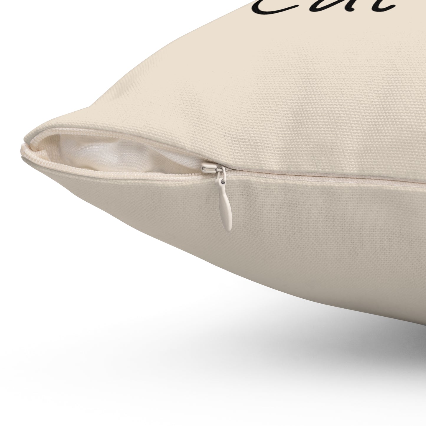 Cute Cat Mom Square Pillow