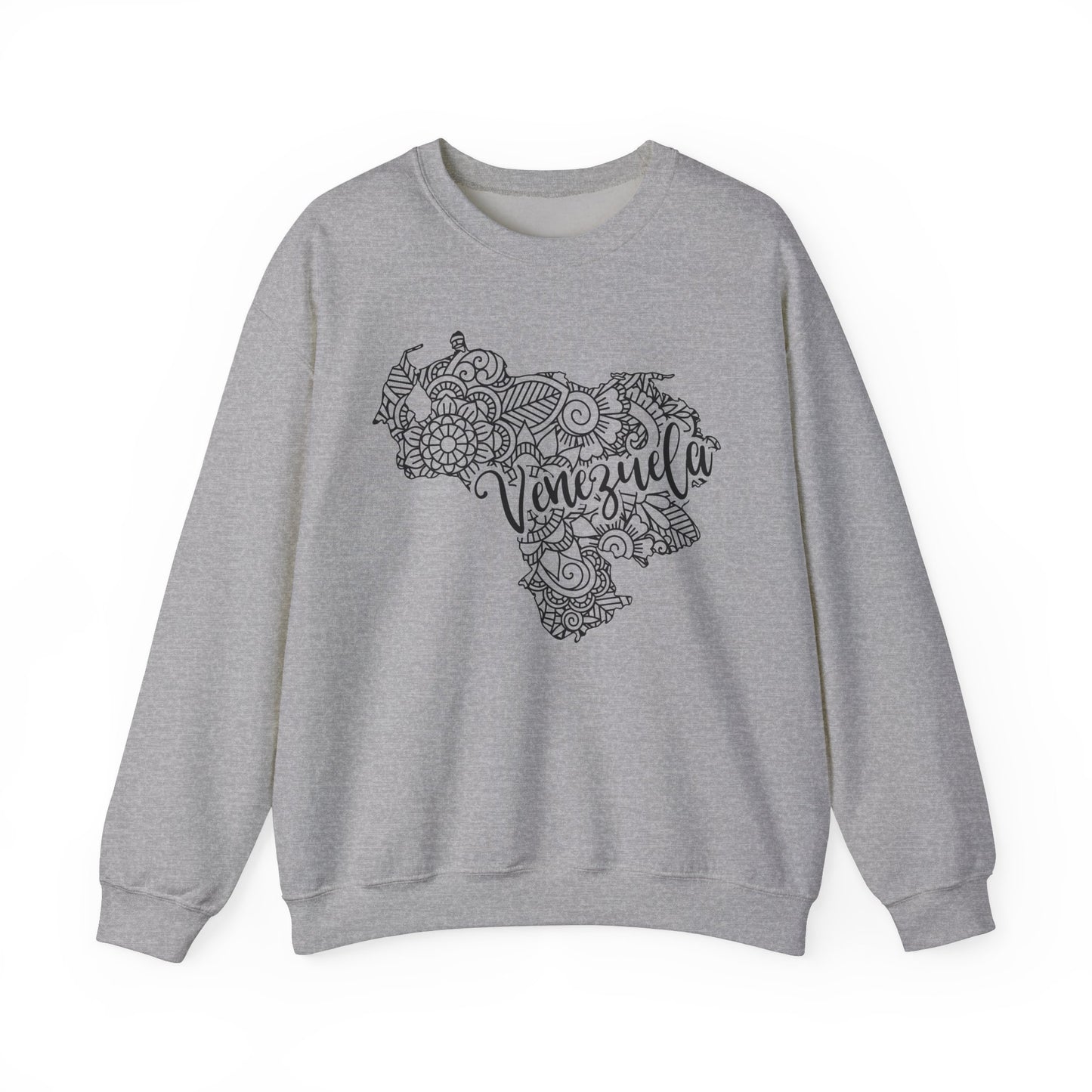 Venezuela Map Crewneck Sweatshirt