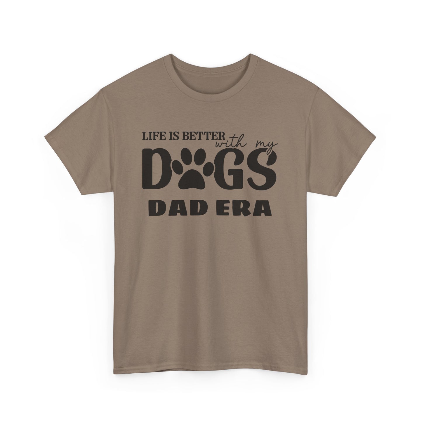 Life is Better with My Dogs Unisex Heavy Cotton Tee