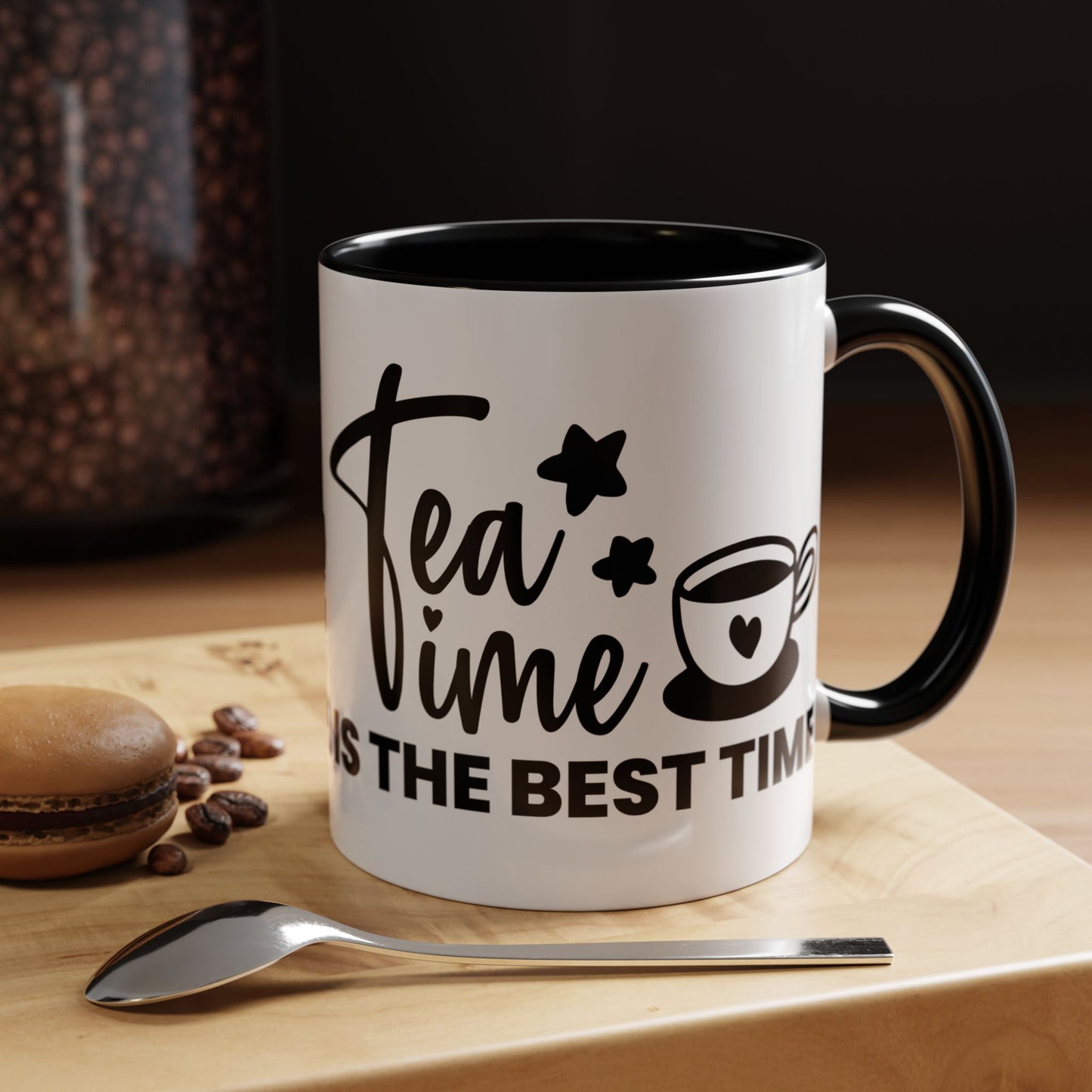 Tea Time Accent Coffee Mug