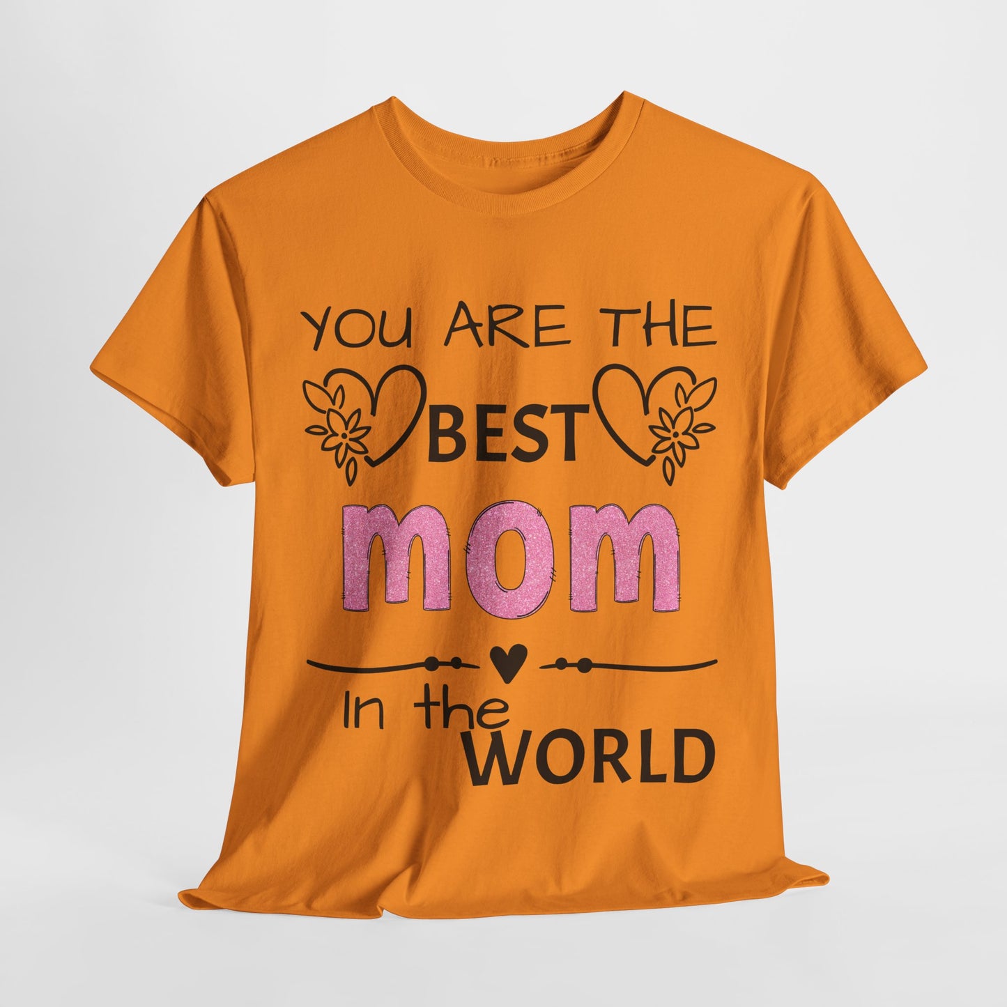 Best Mom Unisex Heavy Cotton Tee