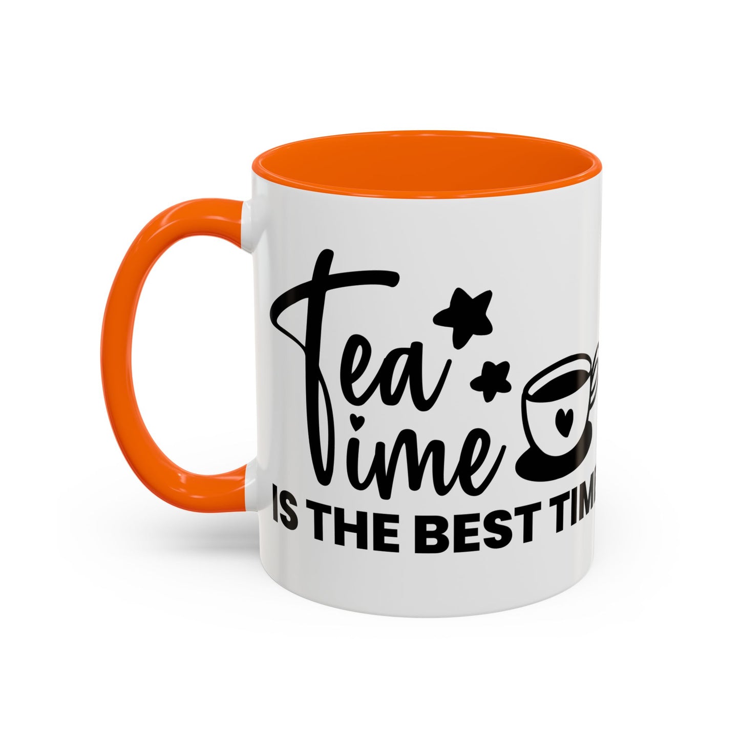 Tea Time Accent Coffee Mug