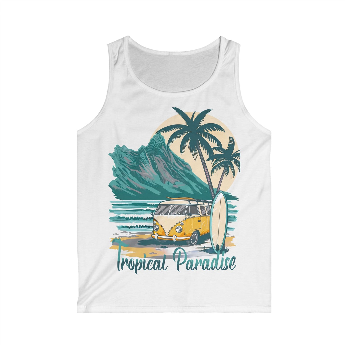 Men's Tropical Paradise Tank Top