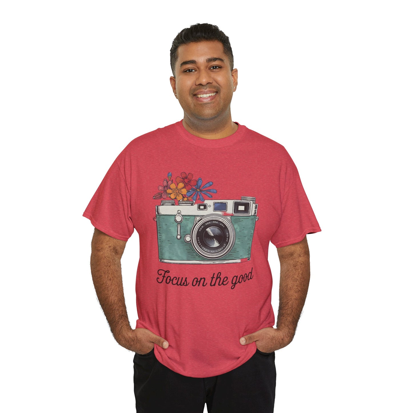 Focus on the Good Unisex Heavy Cotton Tee