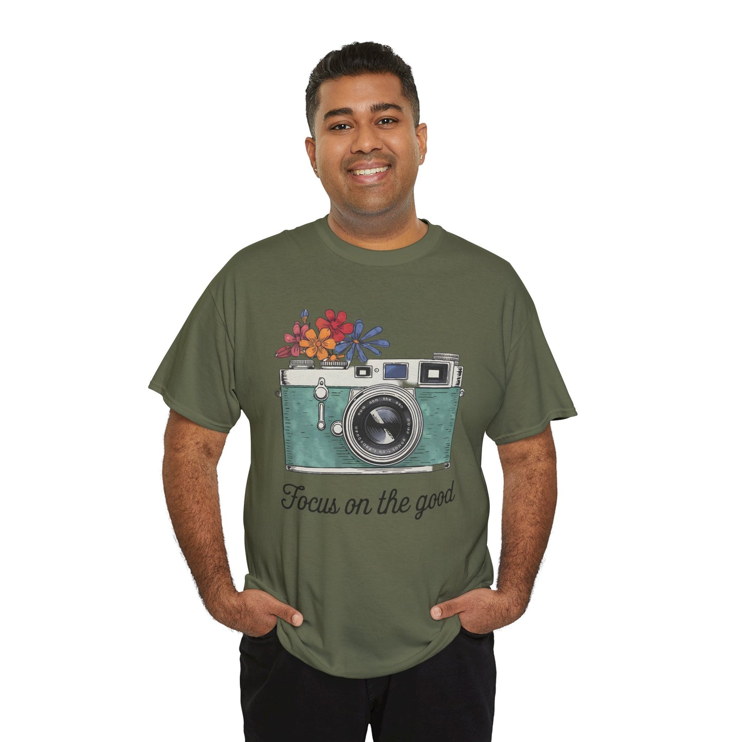 Focus on the Good Unisex Heavy Cotton Tee