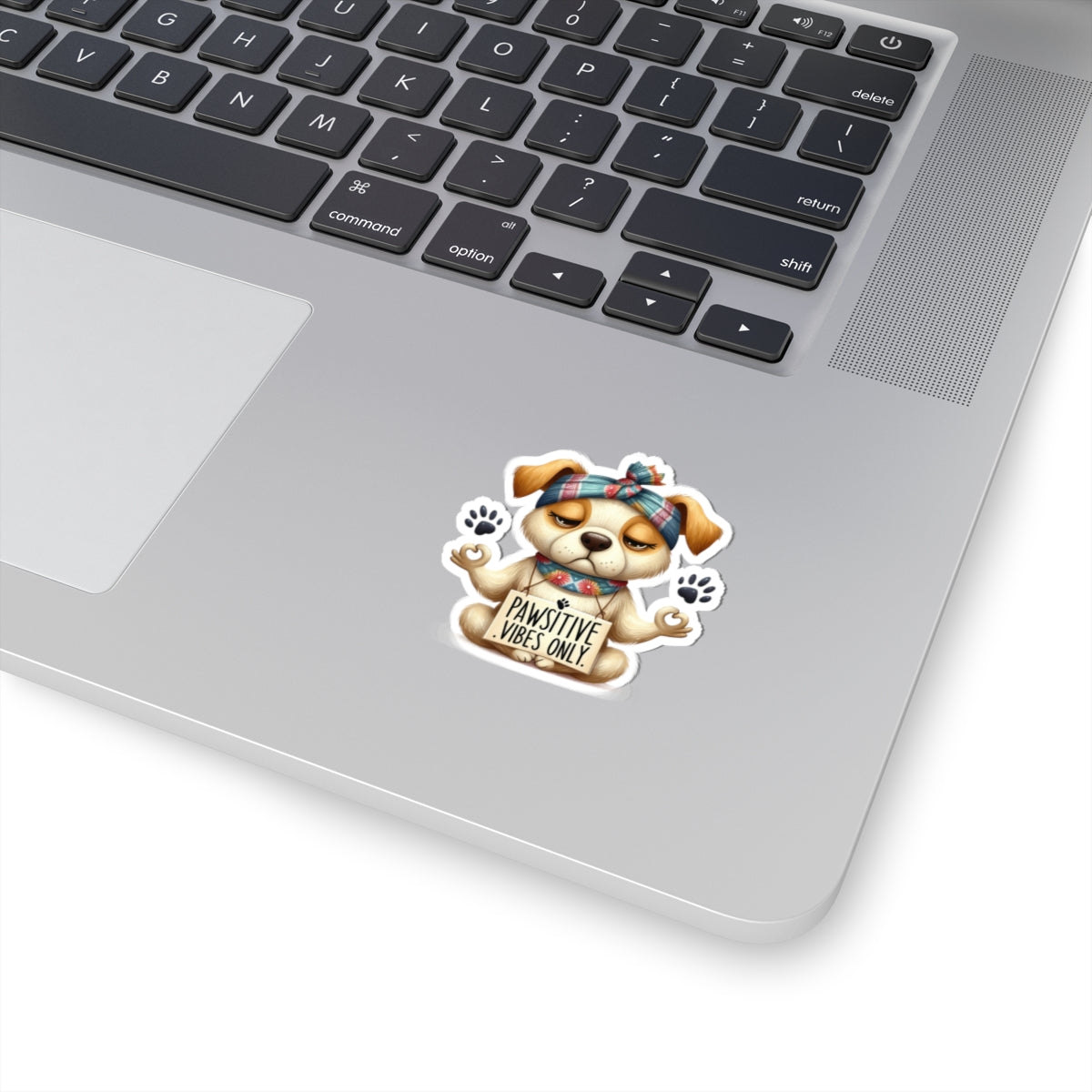 Pawsitive Vibes Only Dog Sticker