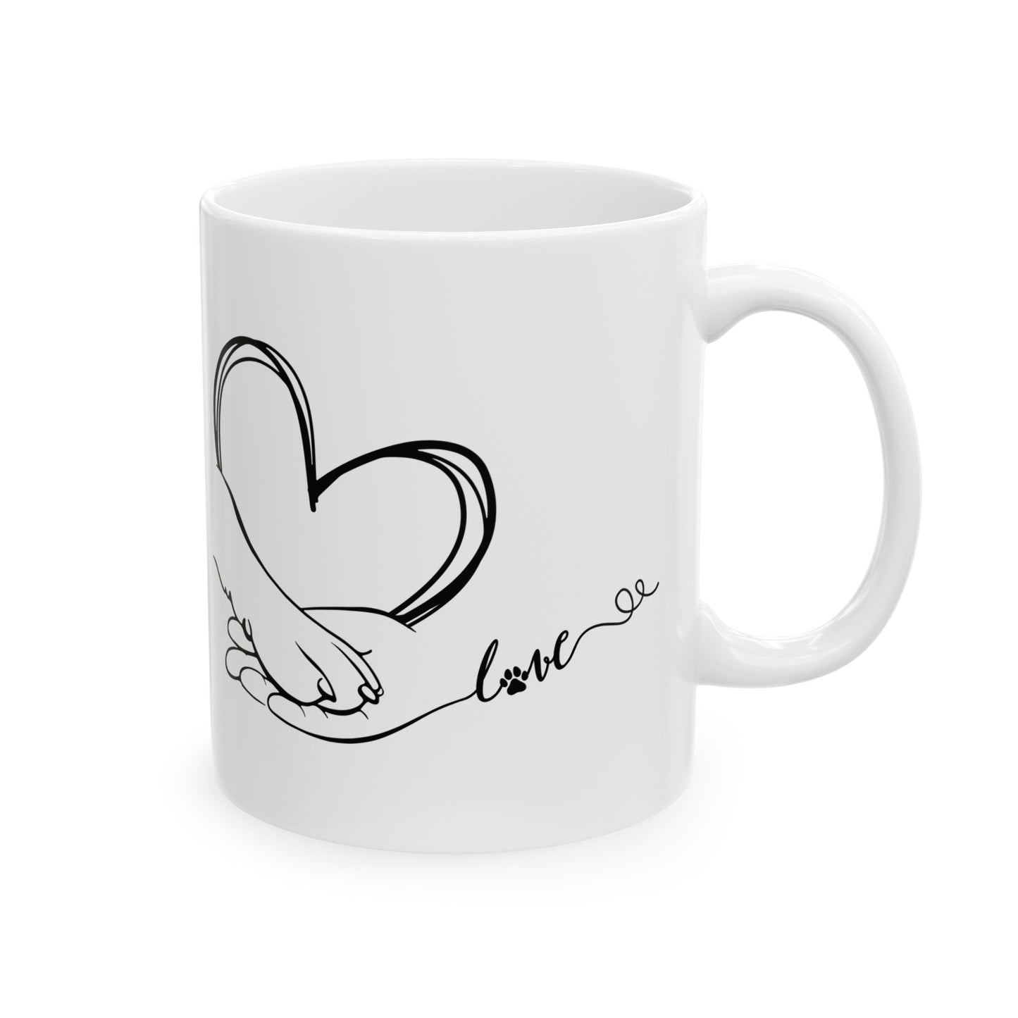 Cute Pet Lover's Ceramic Mug - 11oz & 15oz