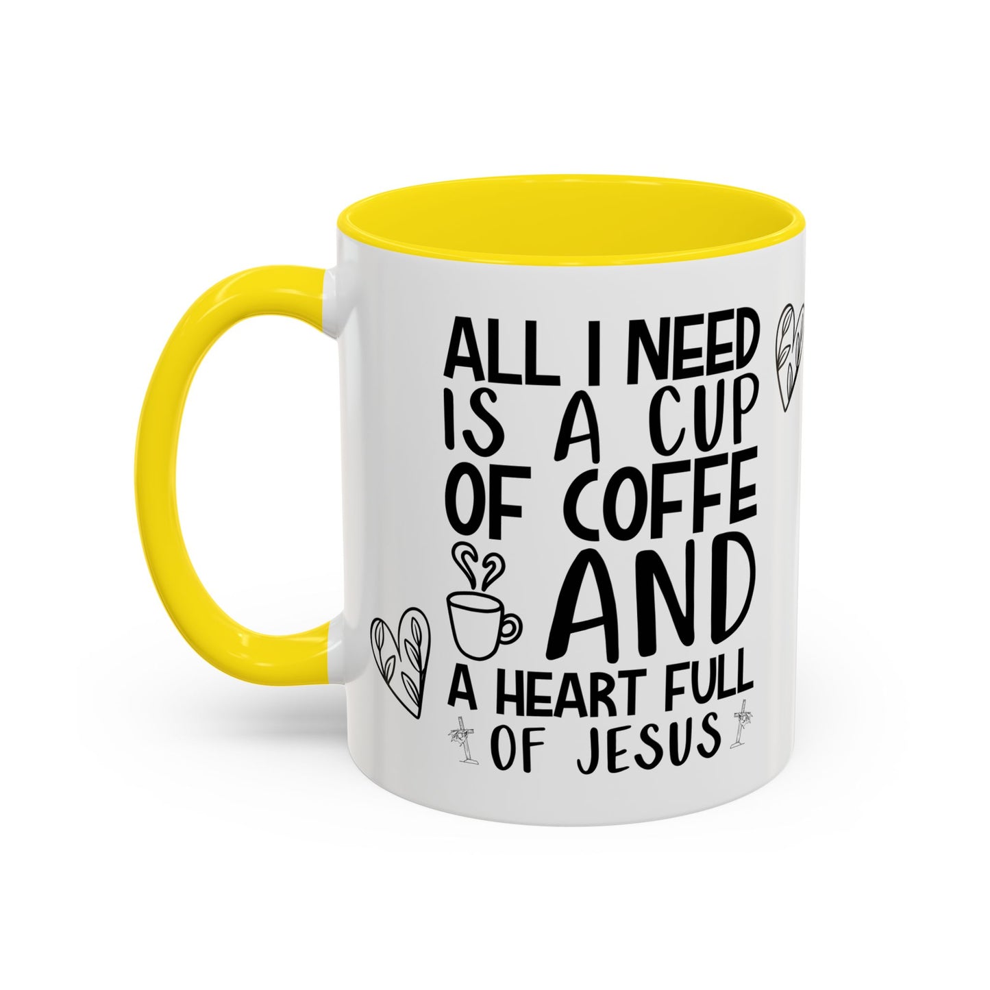 Heart Full of Jesus - Coffee Mug