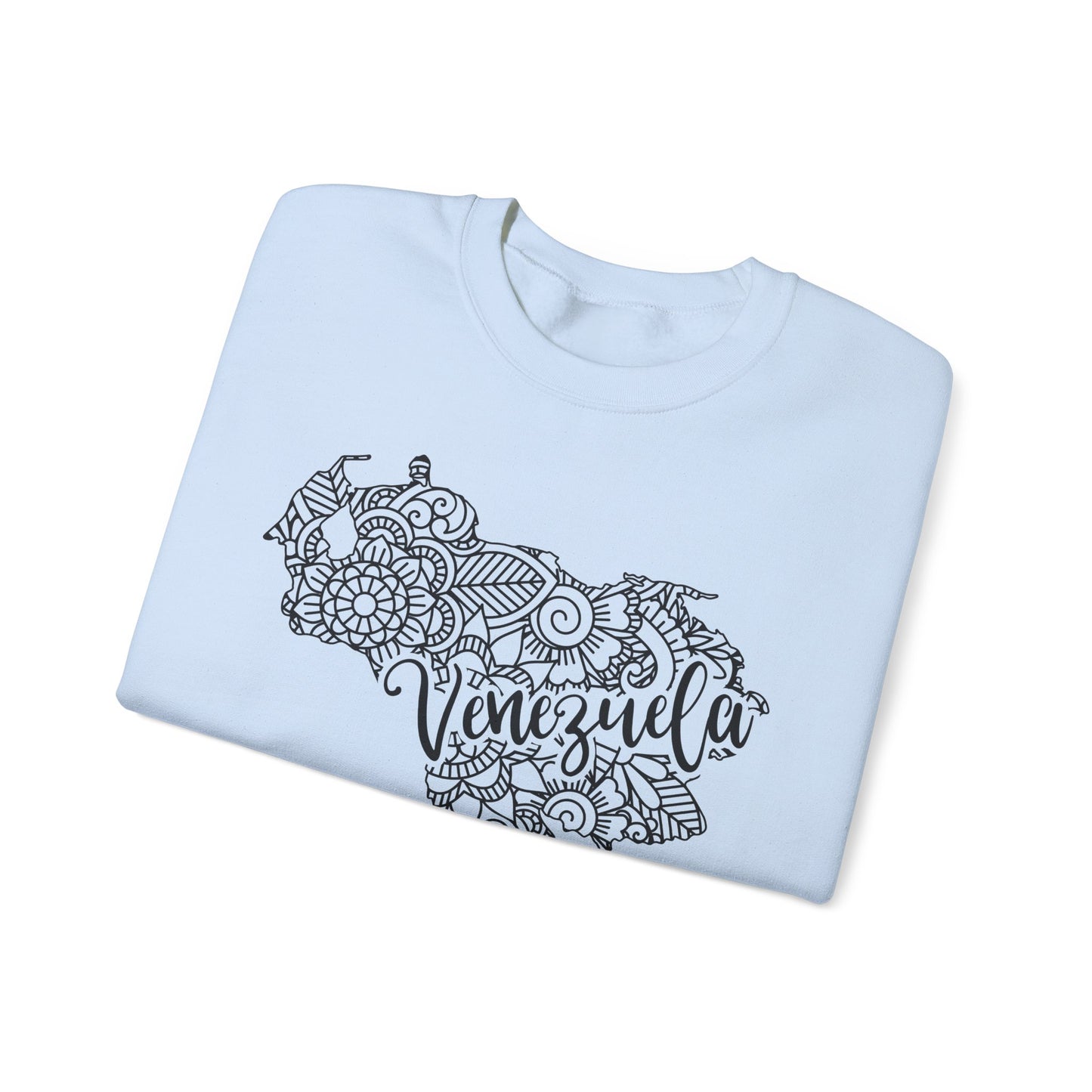 Venezuela Map Crewneck Sweatshirt