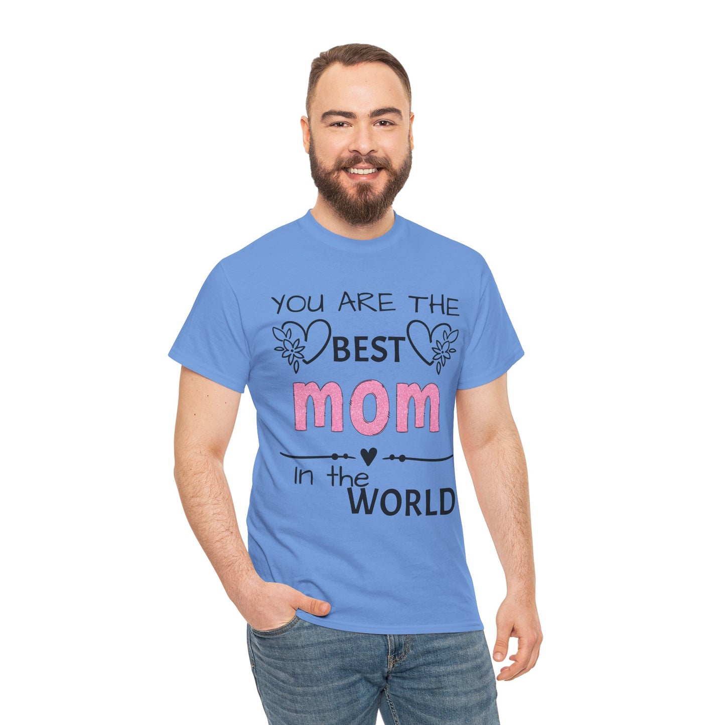 Best Mom Unisex Heavy Cotton Tee