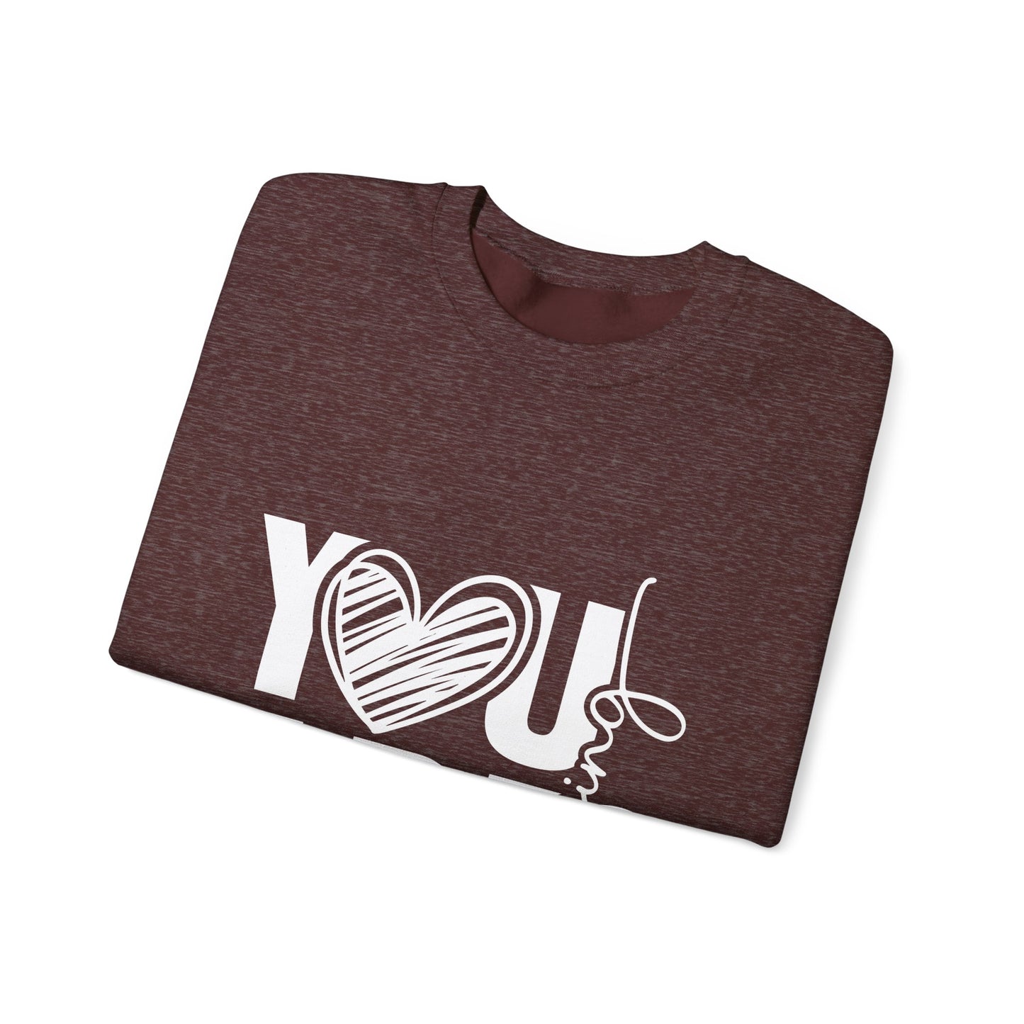 You Are Loved Unisex Crewneck Sweatshirt