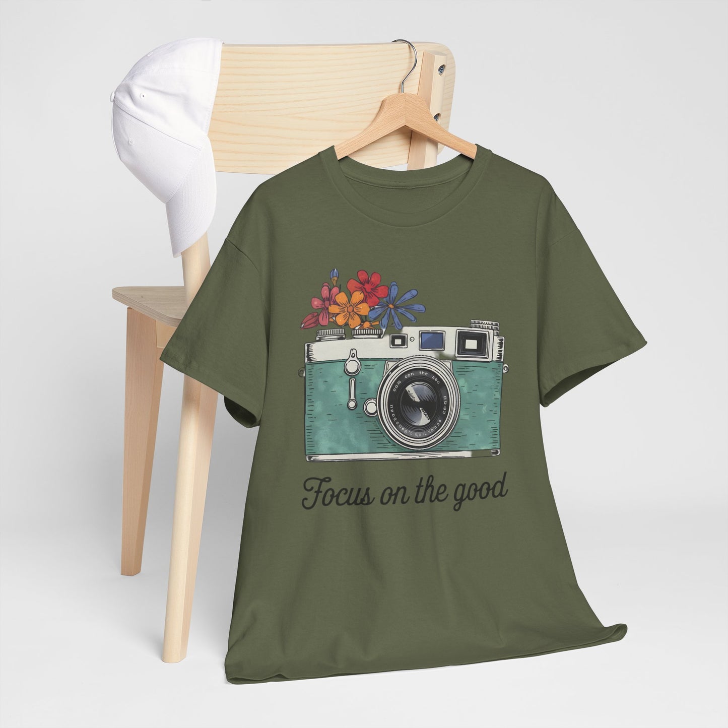 Focus on the Good Unisex Heavy Cotton Tee