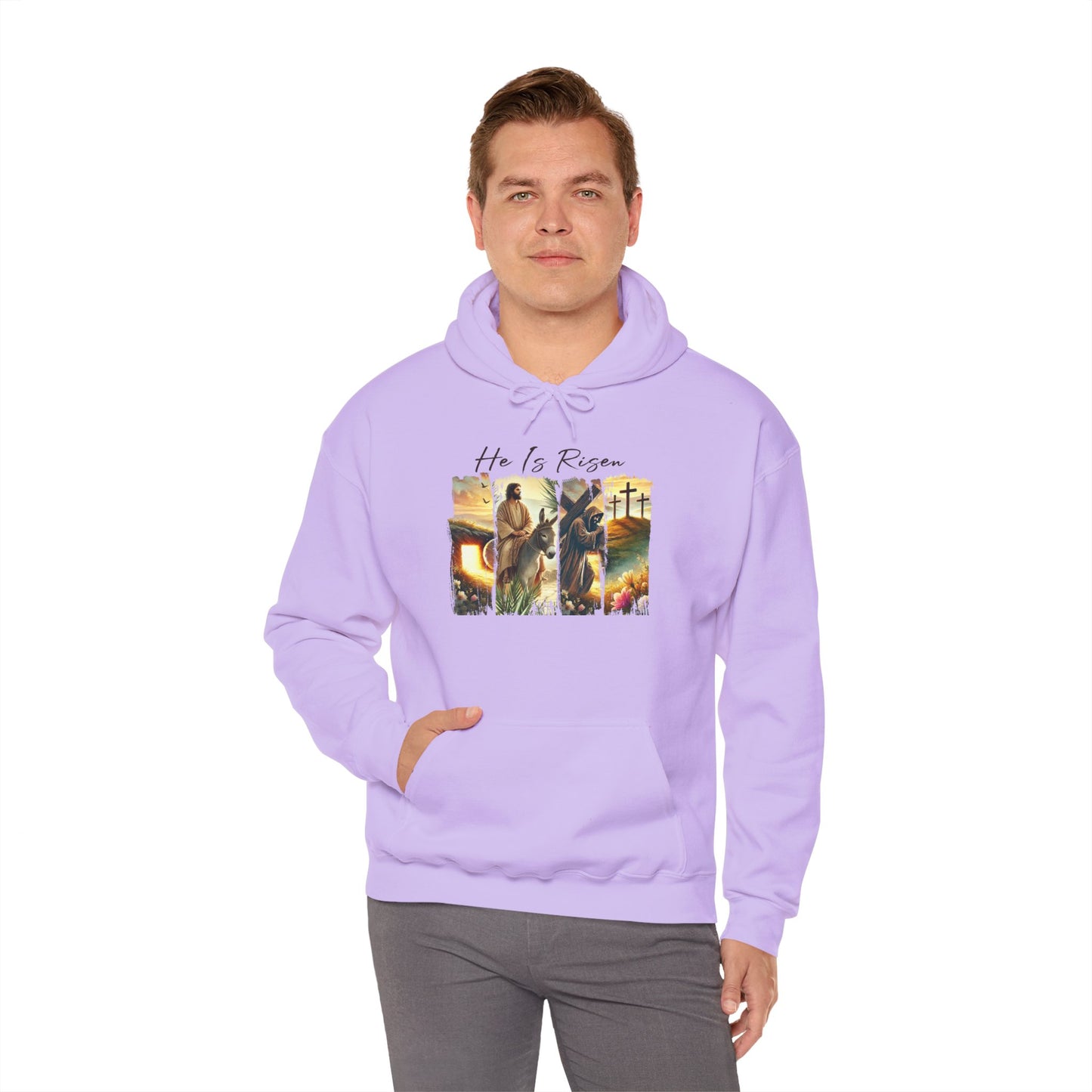 He Is Risen - Heavy Blend Hoodie