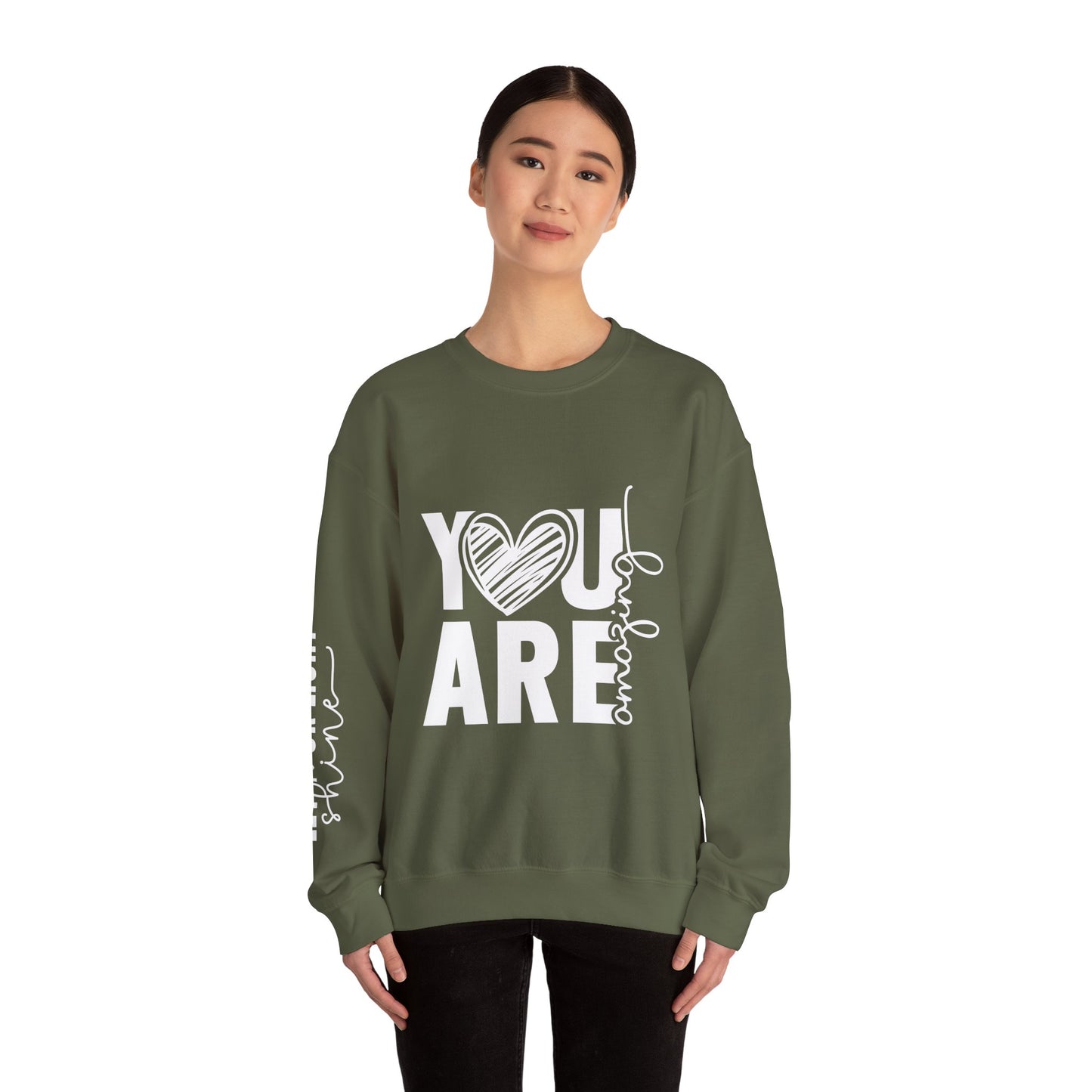 You Are Loved Unisex Crewneck Sweatshirt