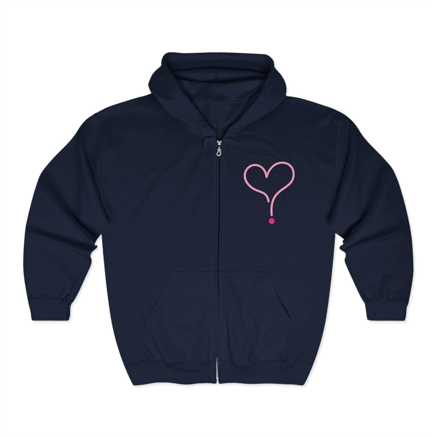 Vibing and Thriving Unisex Zip Hoodie