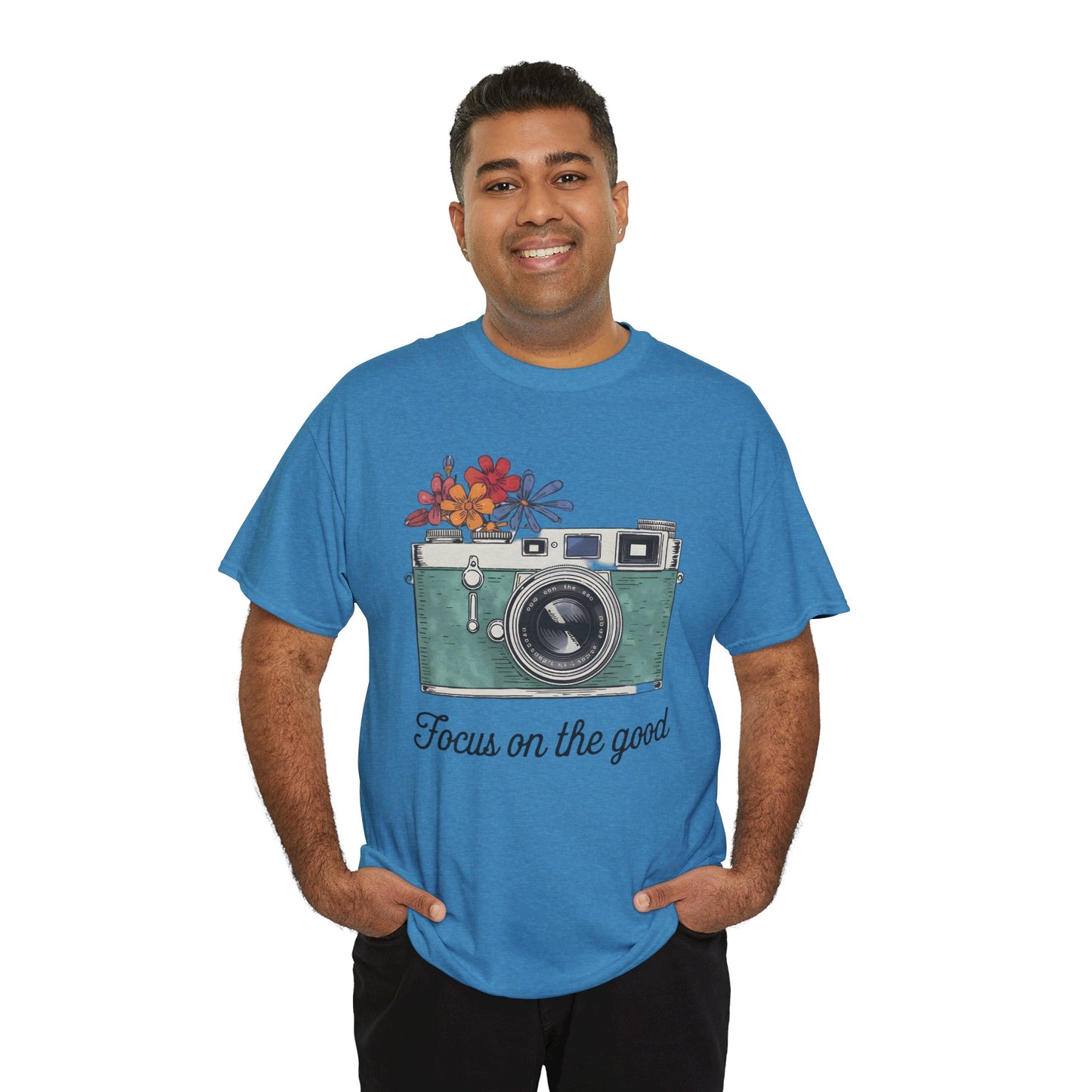 Focus on the Good Unisex Heavy Cotton Tee