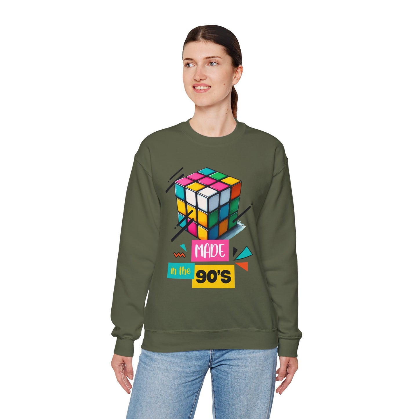 90's Inspired Unisex Crewneck Sweatshirt