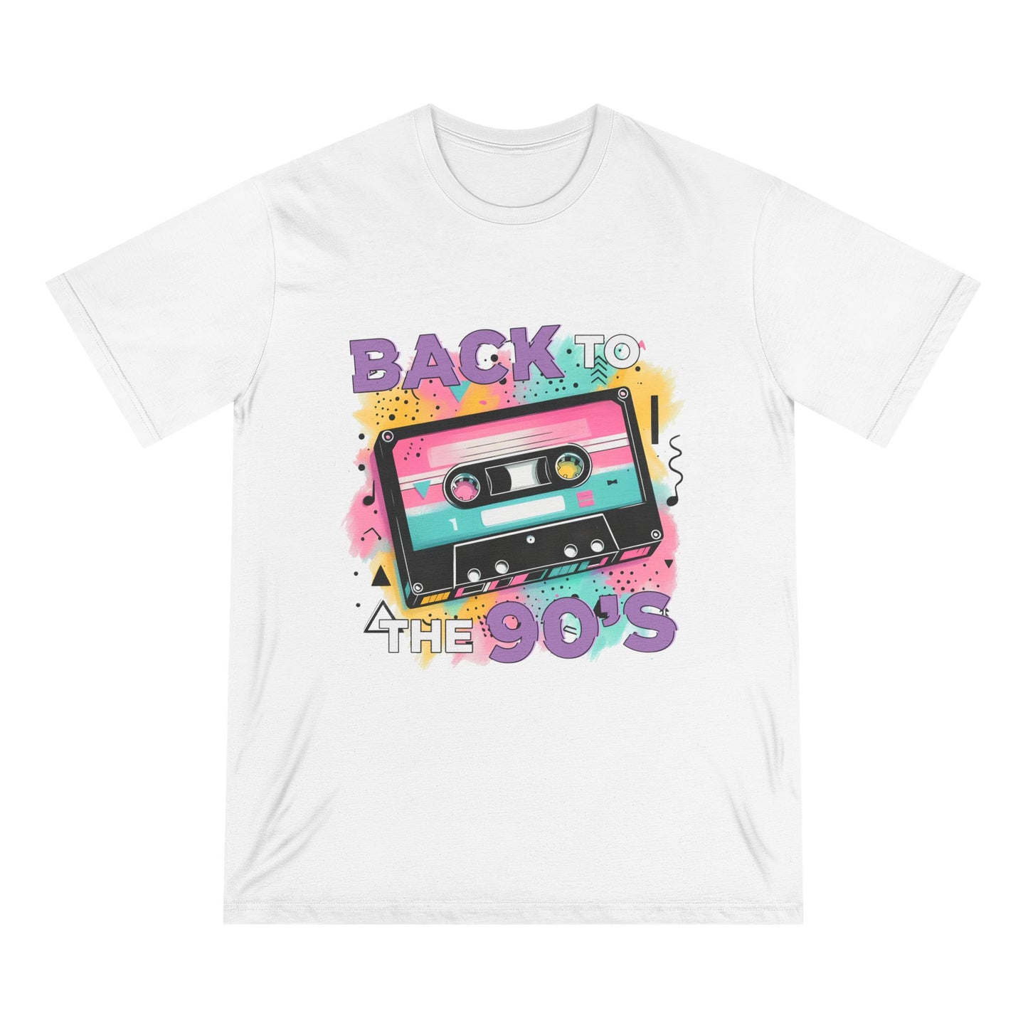 Retro 90's Inspired Organic T-Shirt