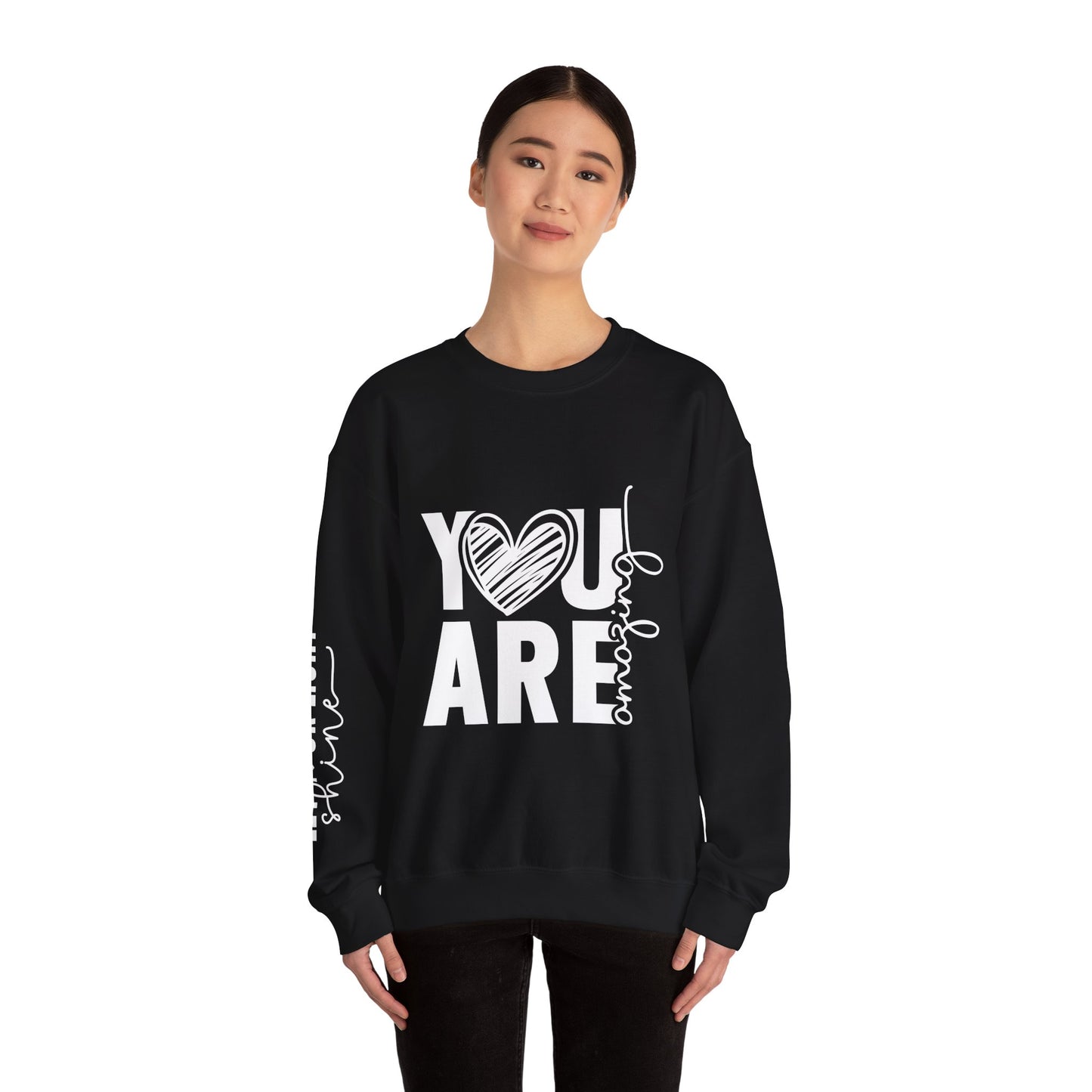You Are Loved Unisex Crewneck Sweatshirt