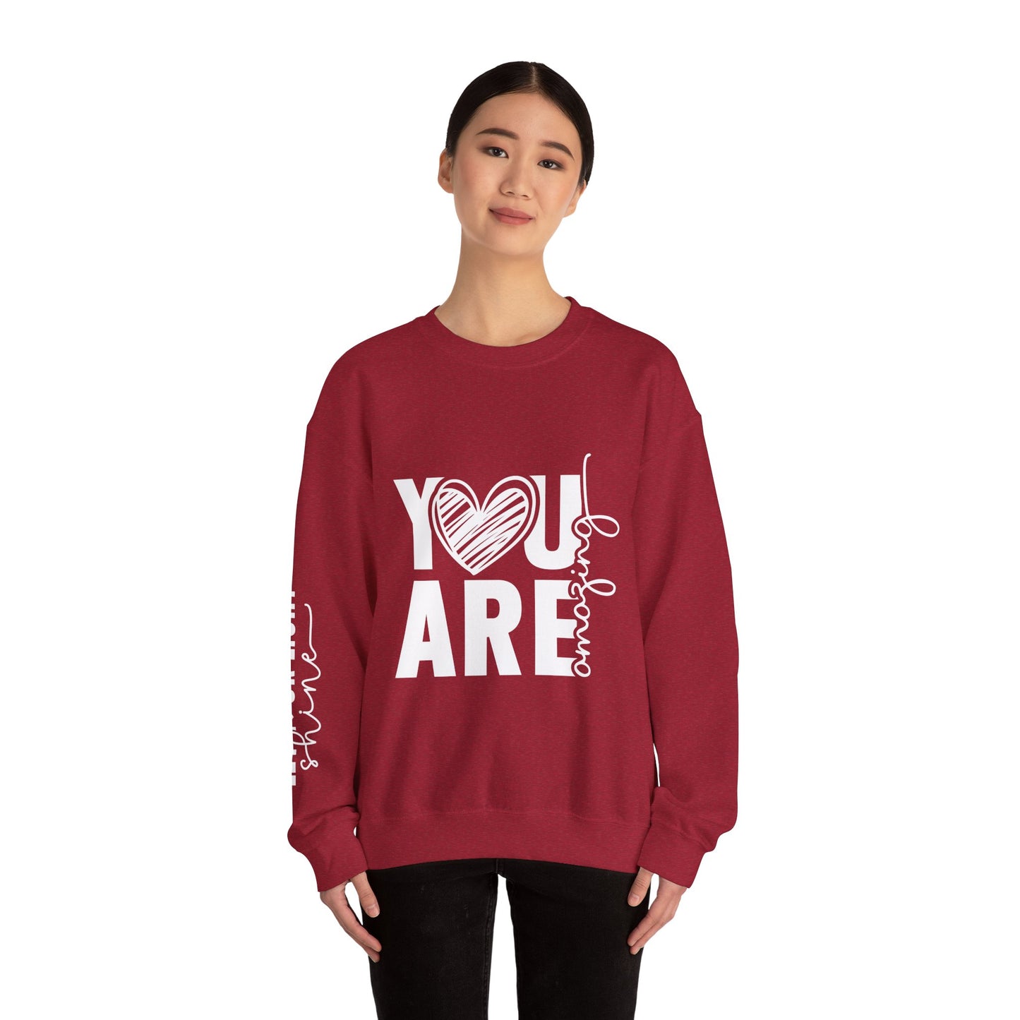 You Are Loved Unisex Crewneck Sweatshirt