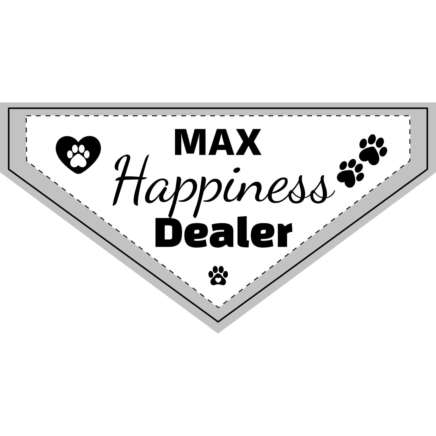 Custom Clip-on Pet Bandana