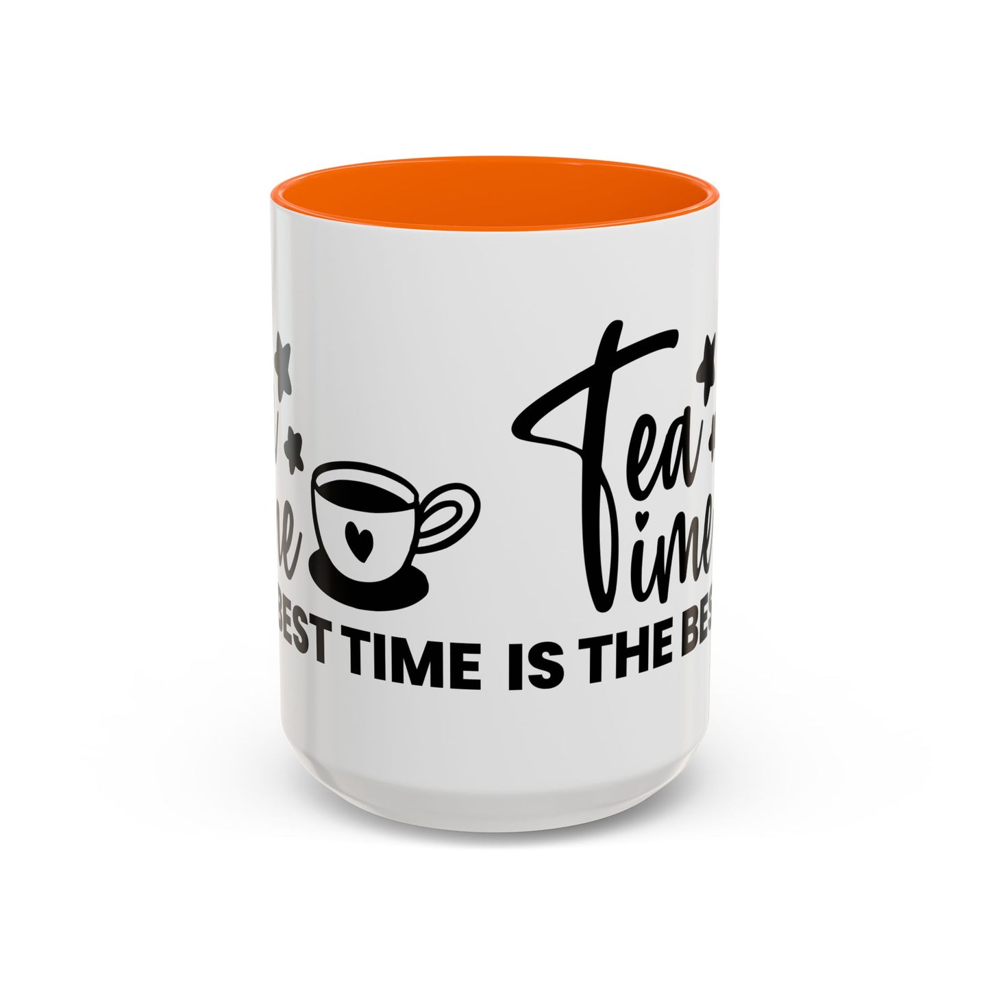 Tea Time Accent Coffee Mug