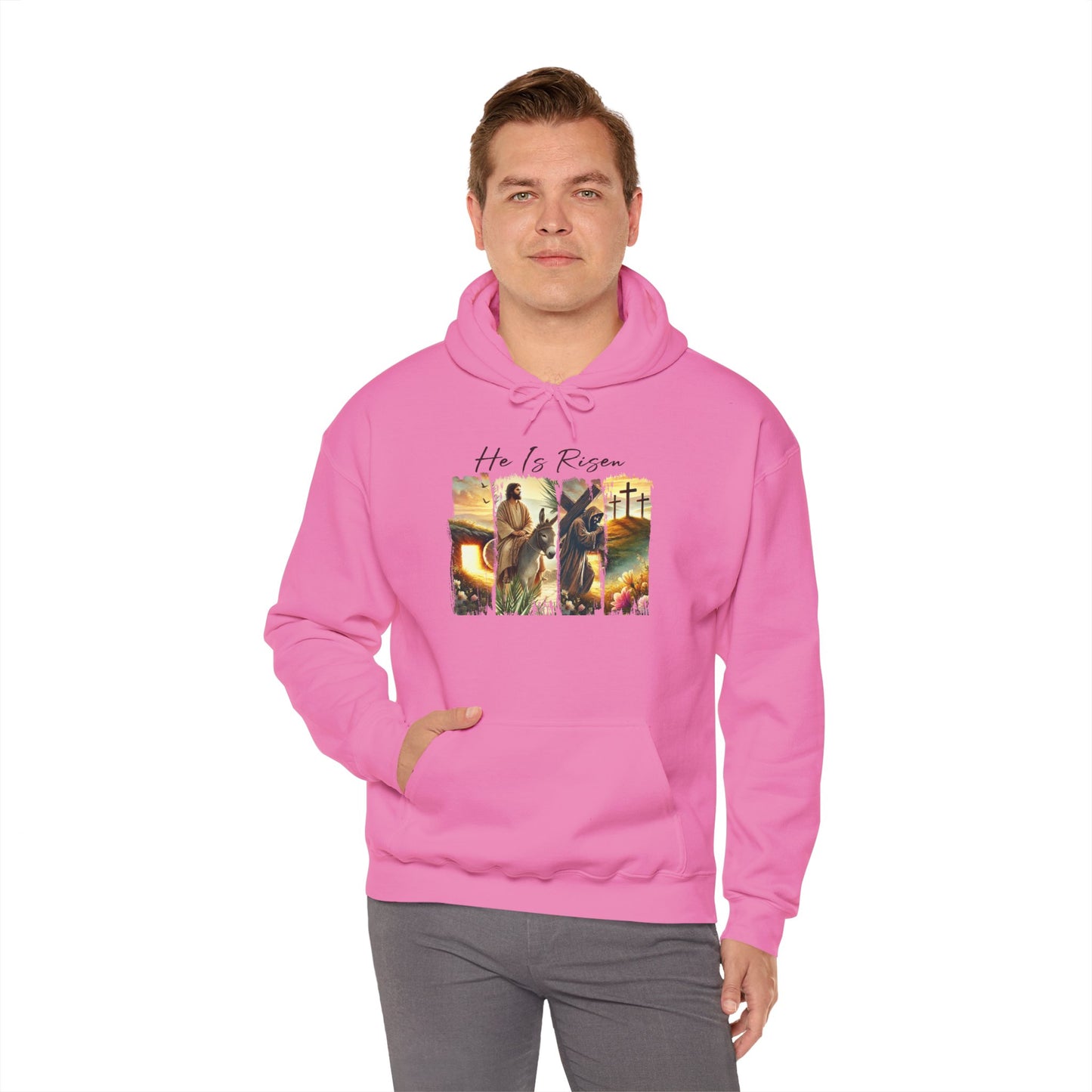 He Is Risen - Heavy Blend Hoodie