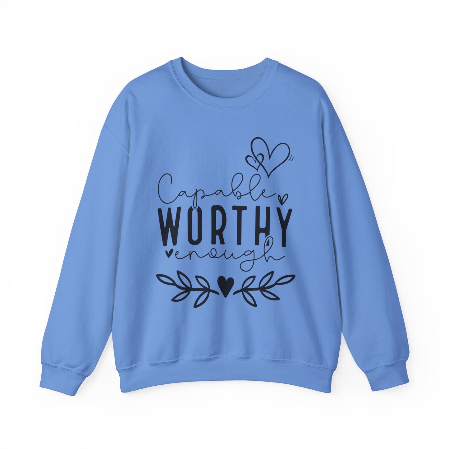 Capable & Worthy Unisex Crewneck Sweatshirt