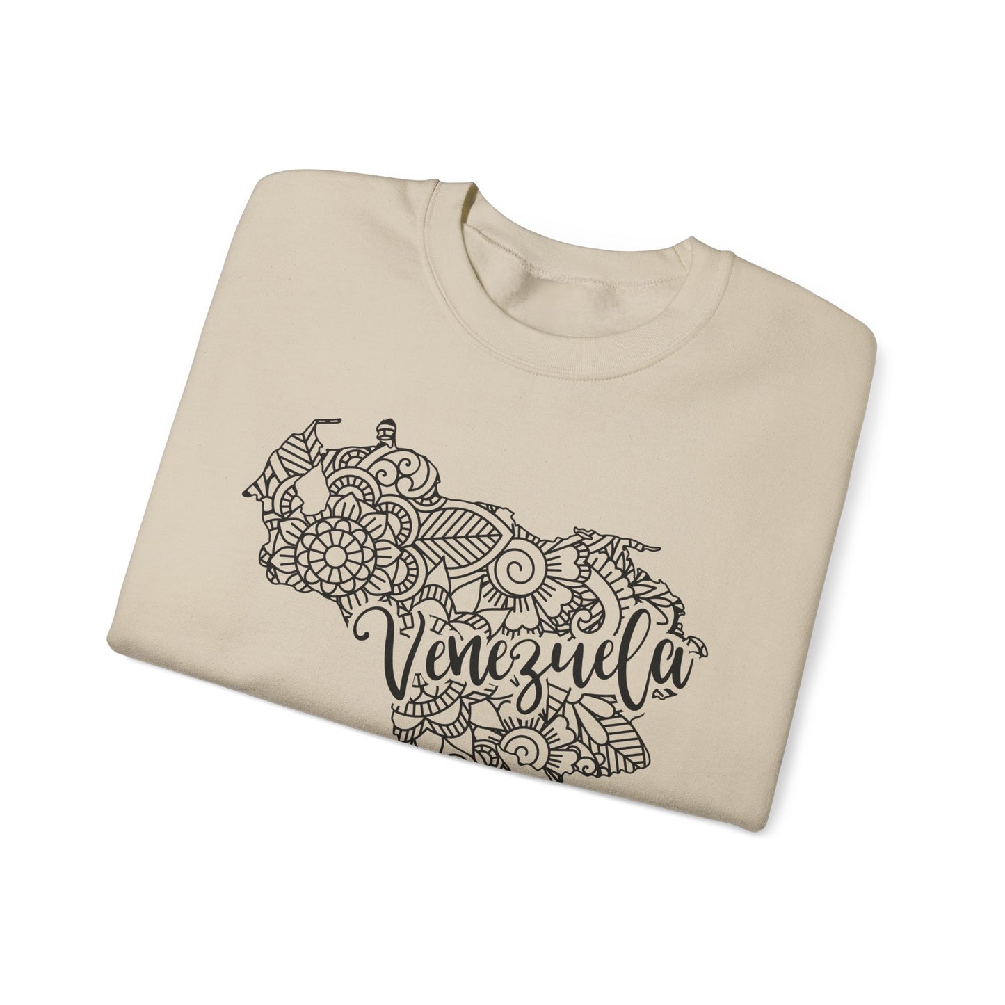 Venezuela Map Crewneck Sweatshirt