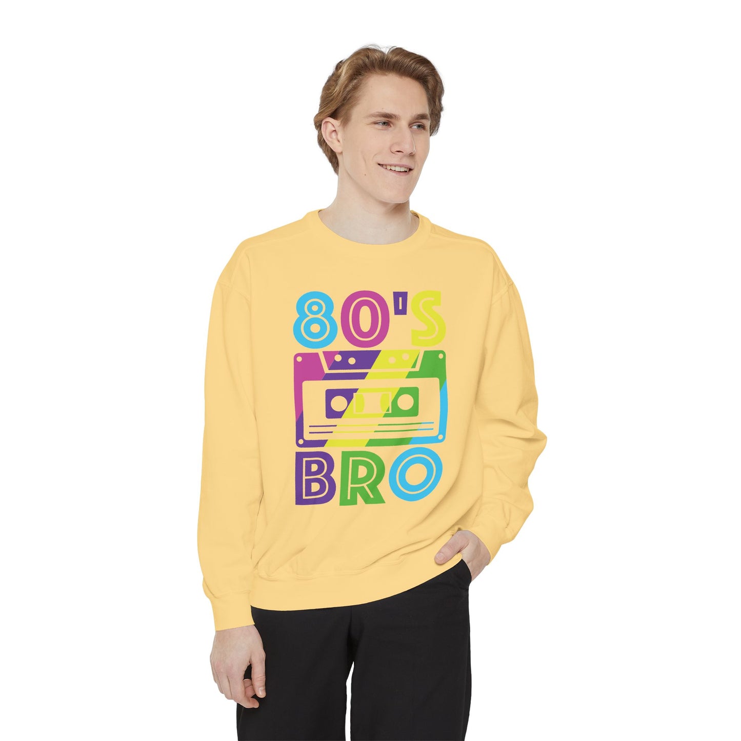 Retro 80's Bro Sweatshirt