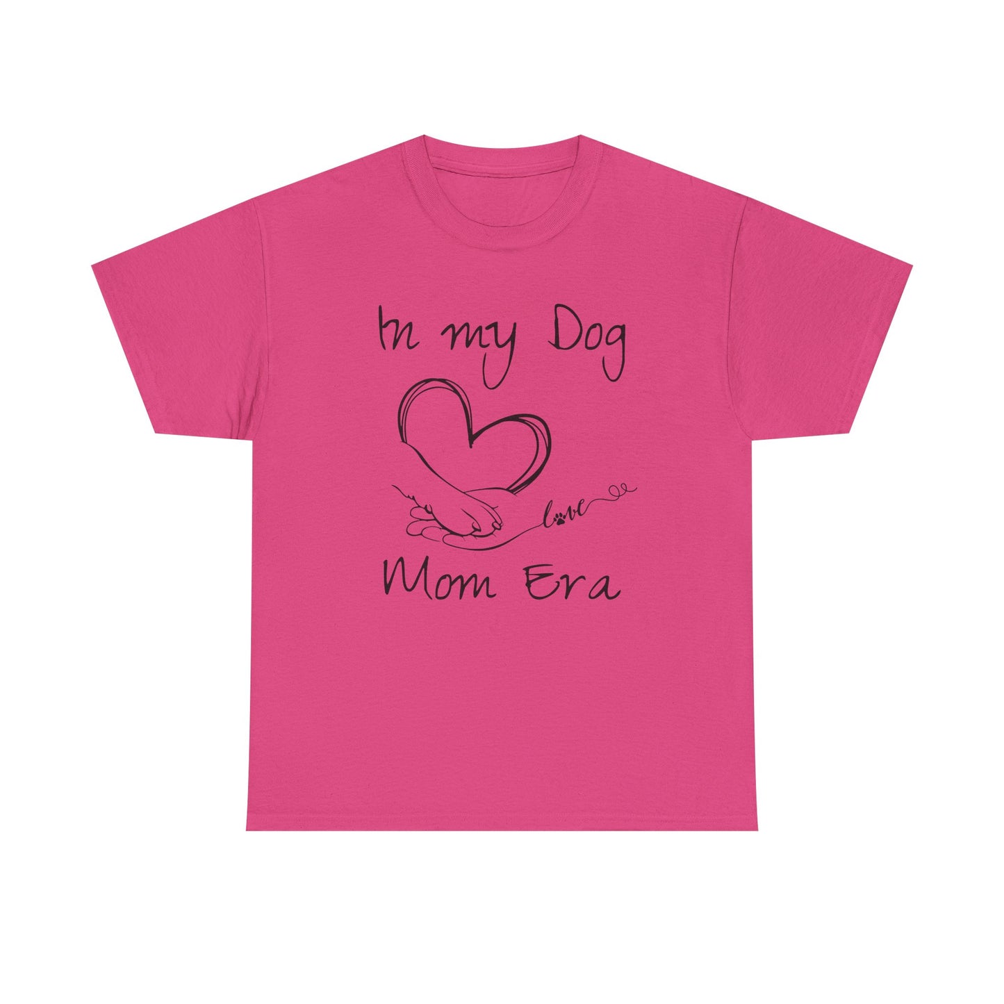 In My Dog Mom Era Unisex Heavy Cotton Tee